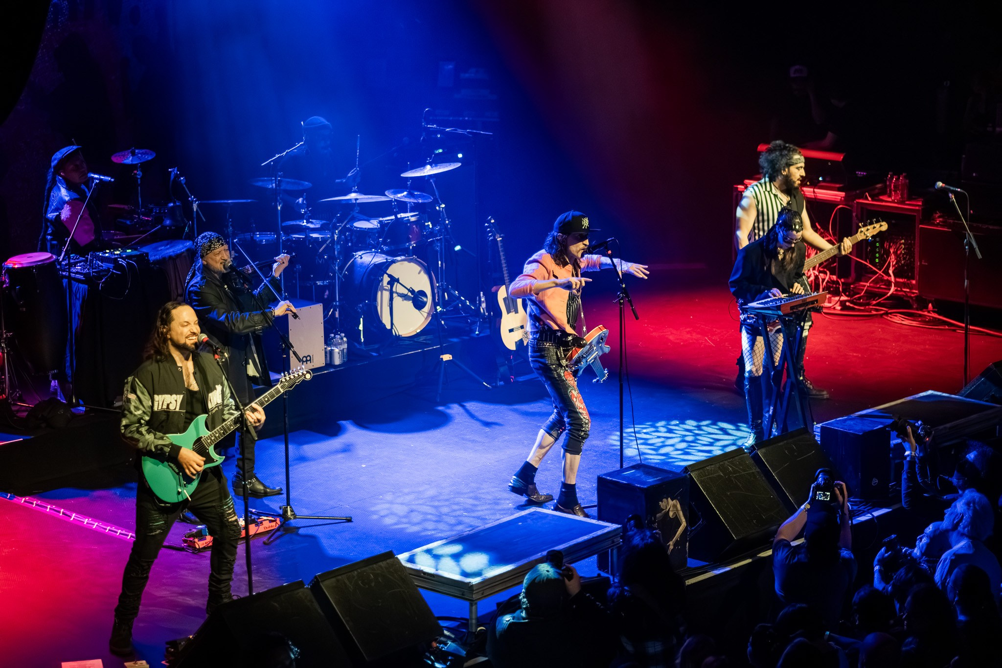 GOGOL BORDELLO / 2026. Reportage concert portrait photography in the San Francisco Bay Area