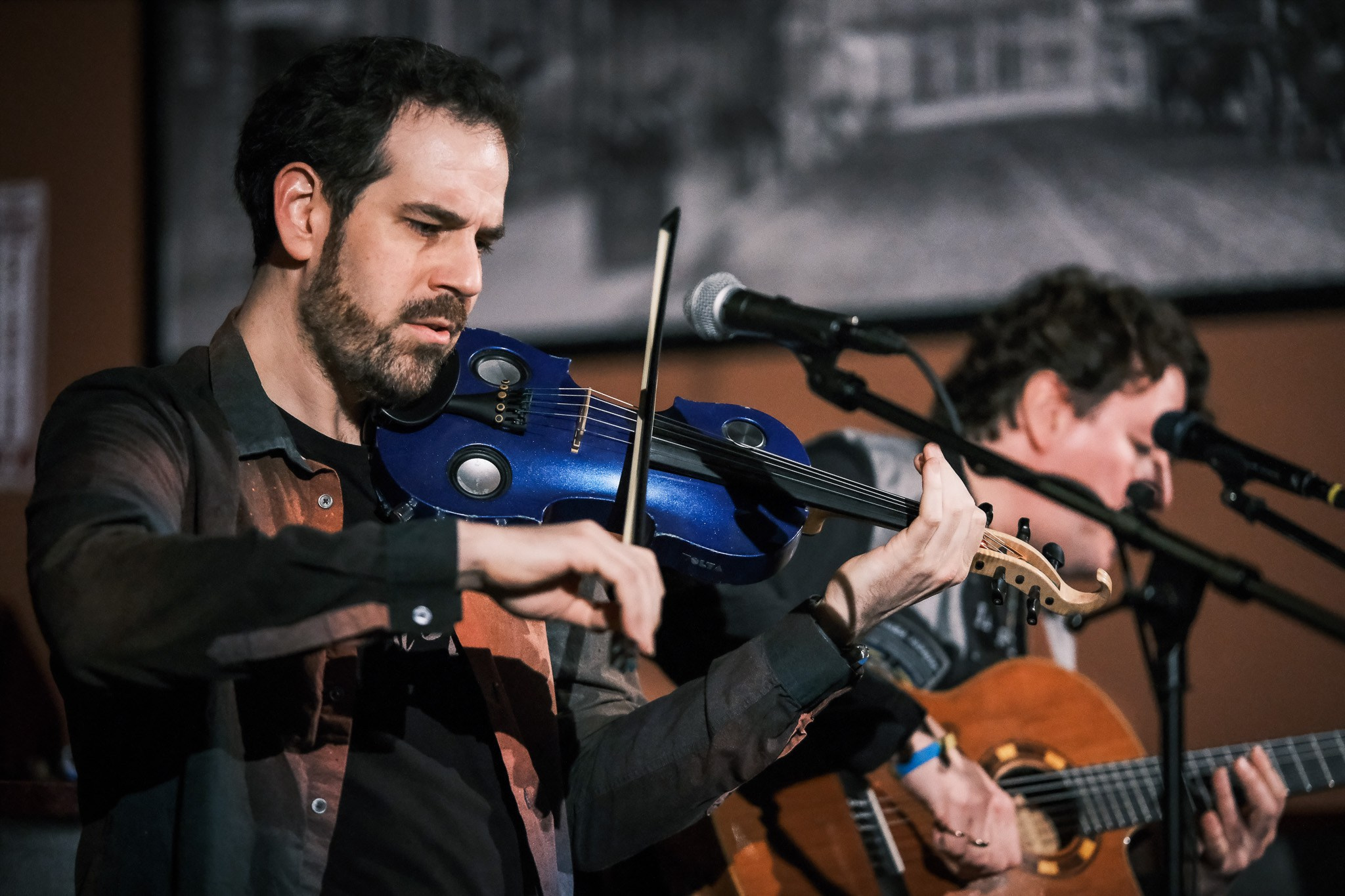 SLAVA TOLSTOY & ROB FLAX / 2026. Reportage concert portrait photography in the San Francisco Bay Area