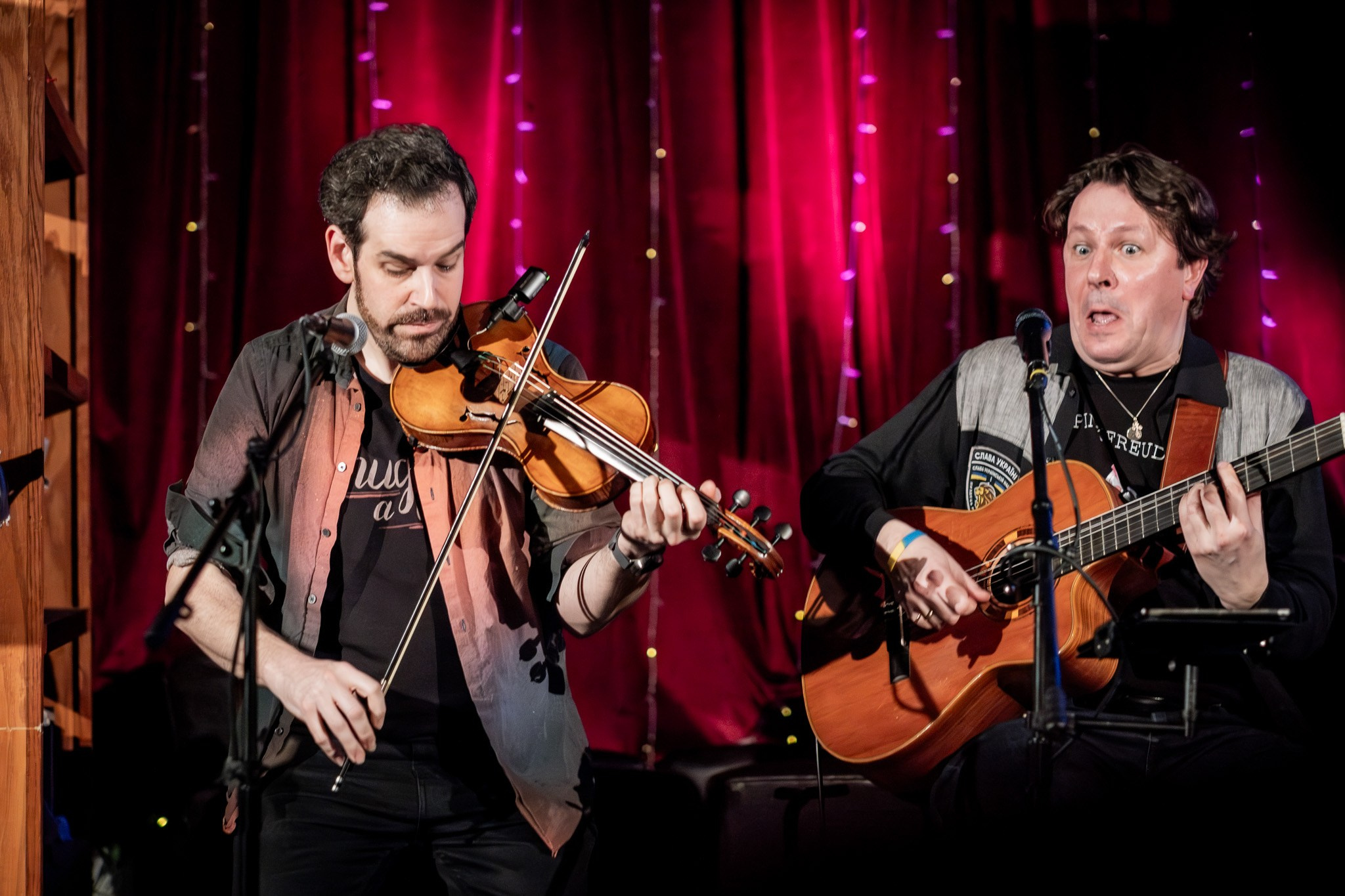 SLAVA TOLSTOY & ROB FLAX / 2026. Reportage concert portrait photography in the San Francisco Bay Area