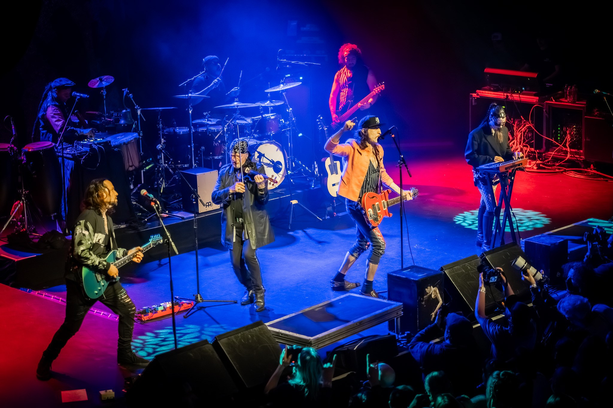 GOGOL BORDELLO / 2026. Reportage concert portrait photography in the San Francisco Bay Area