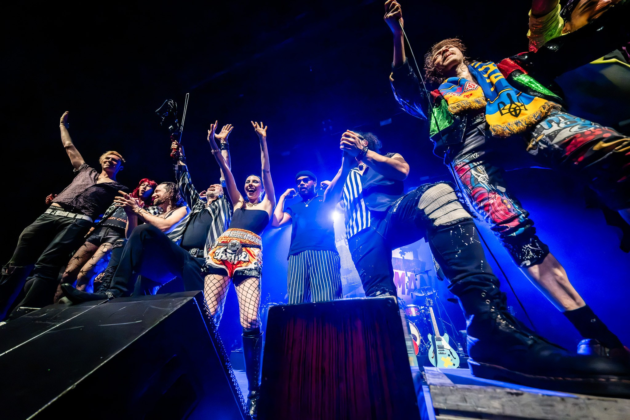 GOGOL BORDELLO / 2026. Reportage concert portrait photography in the San Francisco Bay Area