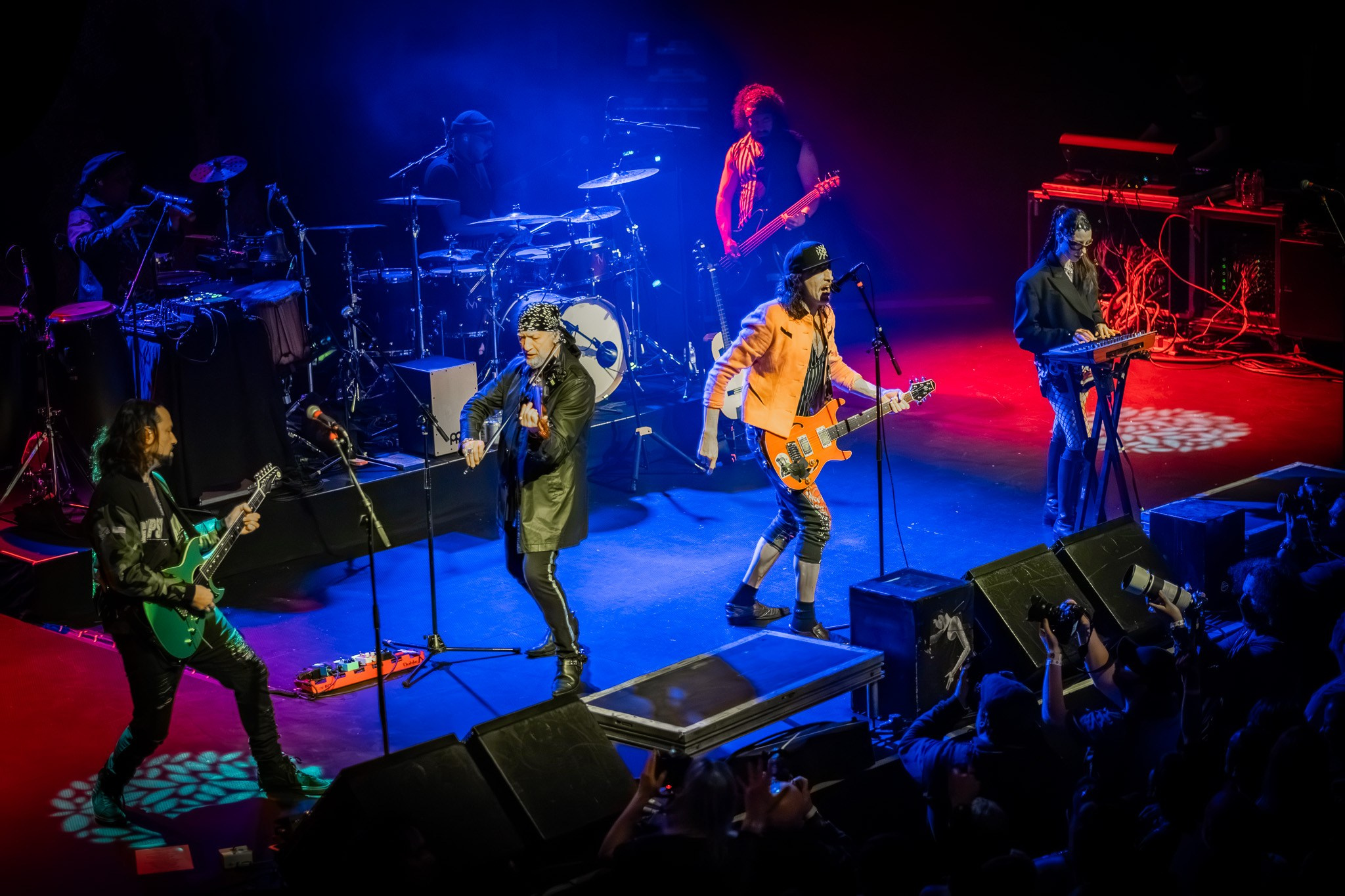 GOGOL BORDELLO / 2026. Reportage concert portrait photography in the San Francisco Bay Area