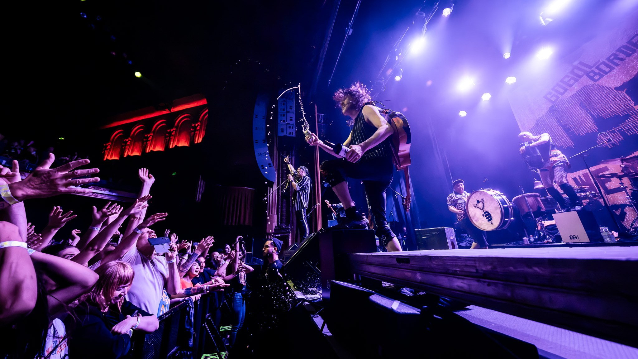 GOGOL BORDELLO / 2026. Reportage concert portrait photography in the San Francisco Bay Area