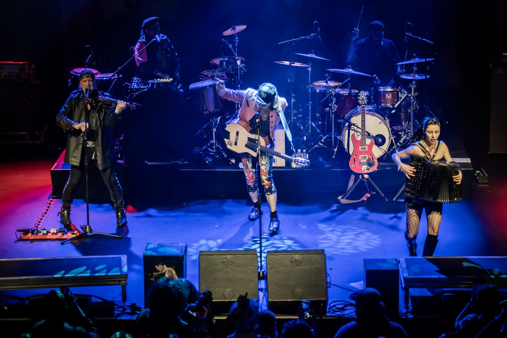 GOGOL BORDELLO / 2026. Reportage concert portrait photography in the San Francisco Bay Area