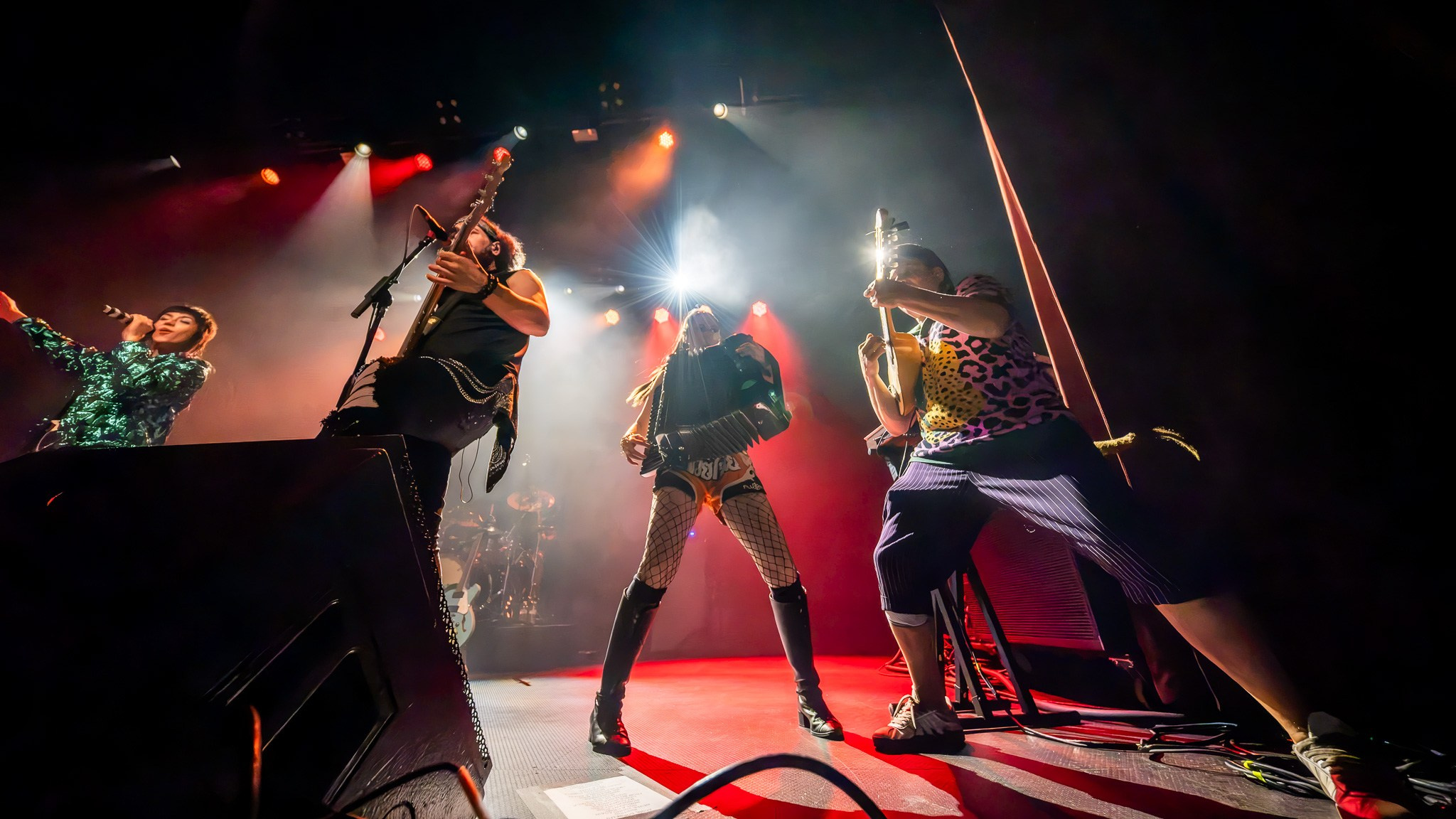 GOGOL BORDELLO / 2026. Reportage concert portrait photography in the San Francisco Bay Area
