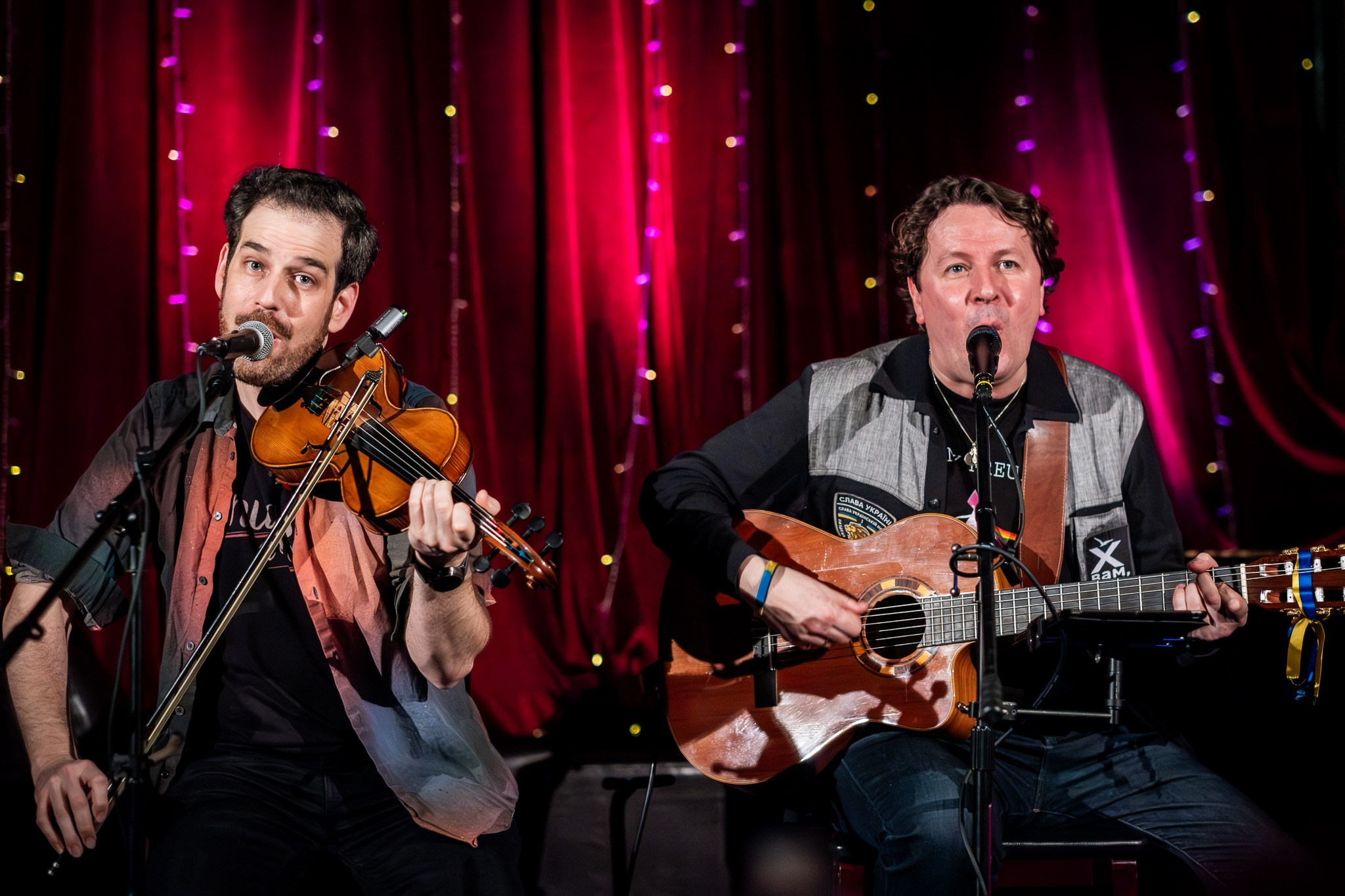 SLAVA TOLSTOY & ROB FLAX / 2026. Reportage concert portrait photography in the San Francisco Bay Area