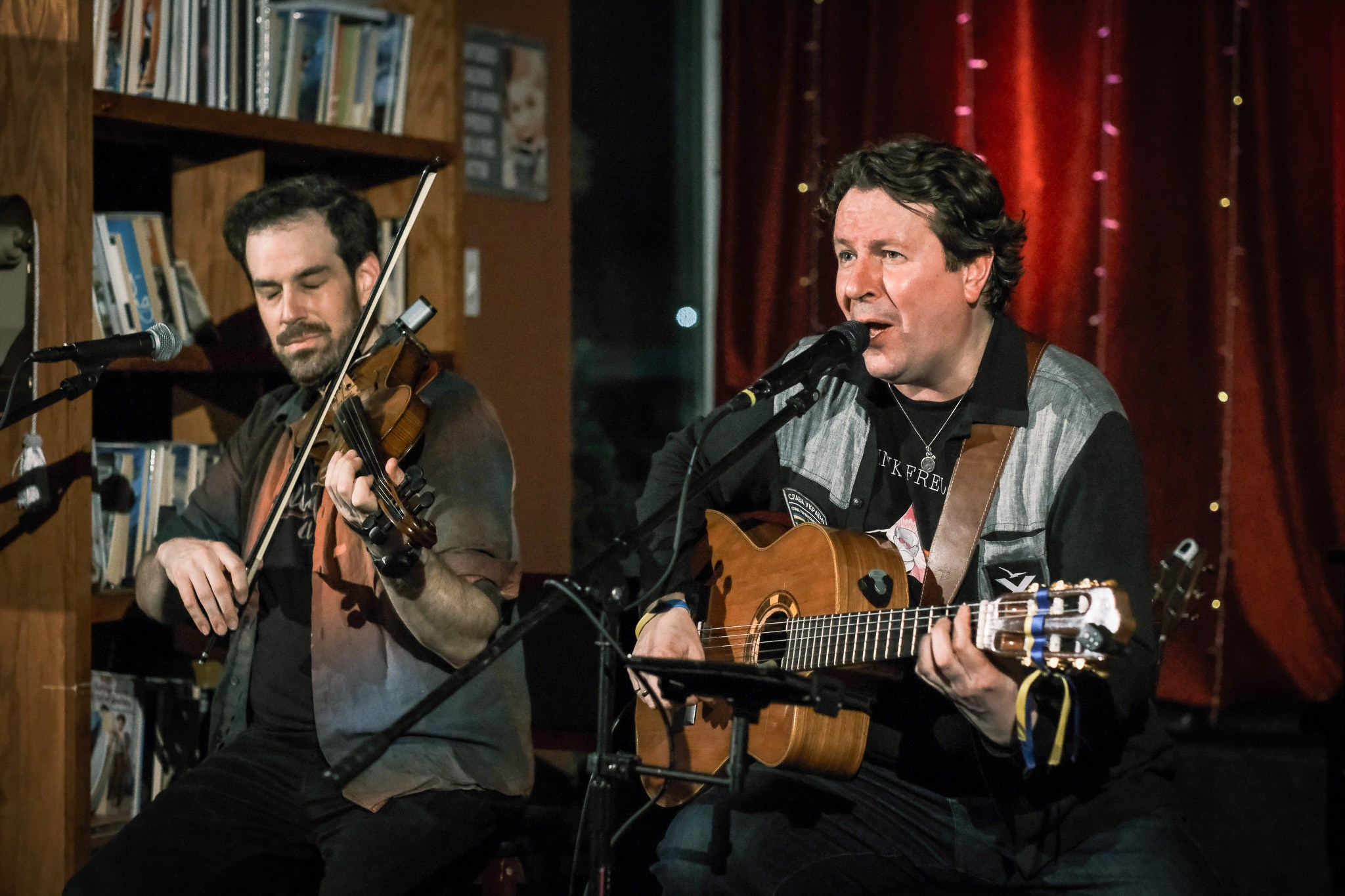 SLAVA TOLSTOY & ROB FLAX / 2026. Reportage concert portrait photography in the San Francisco Bay Area