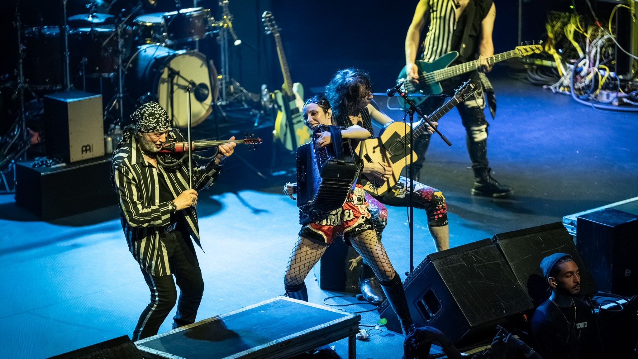 GOGOL BORDELLO / 2026. Reportage concert portrait photography in the San Francisco Bay Area