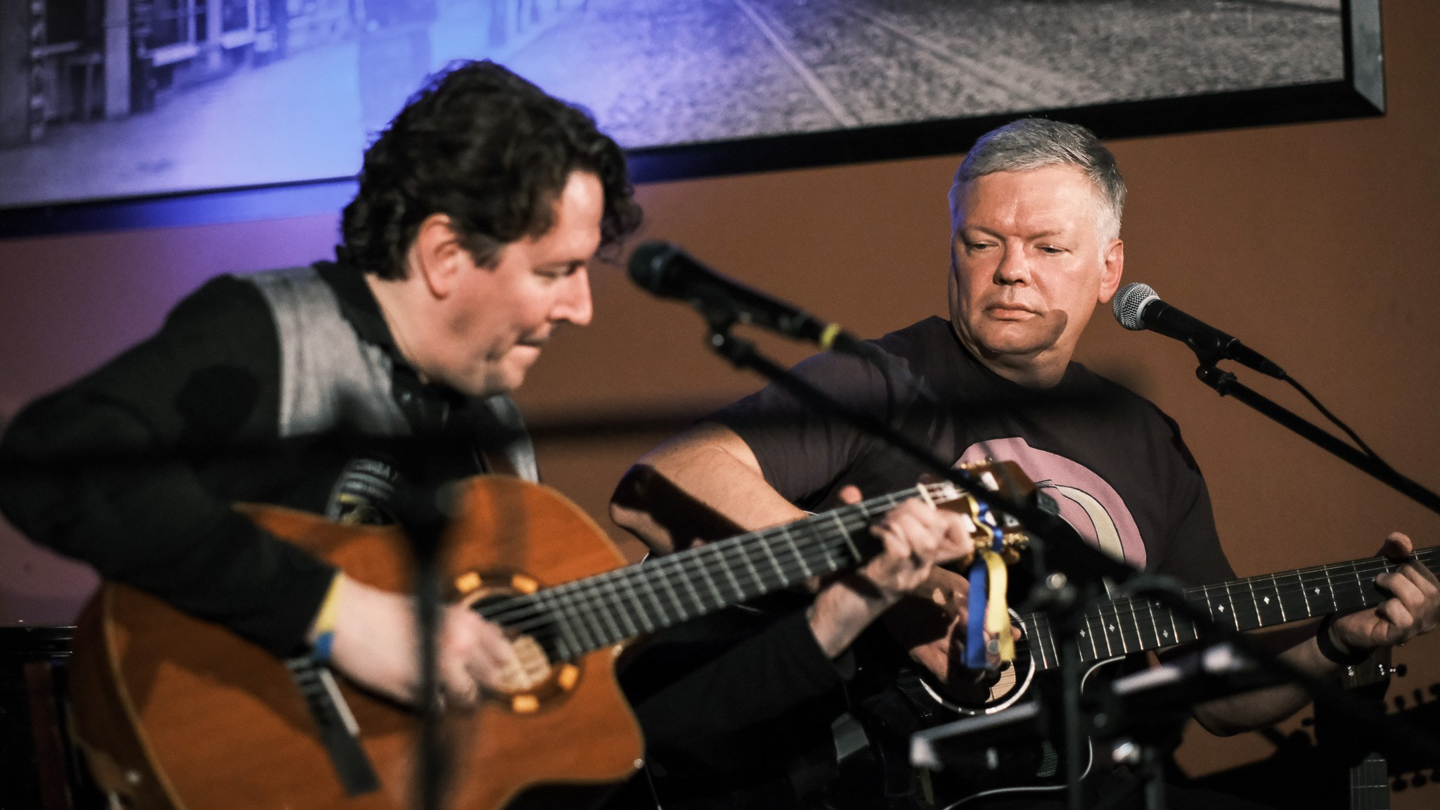 SLAVA TOLSTOY & ROB FLAX / 2026. Reportage concert portrait photography in the San Francisco Bay Area