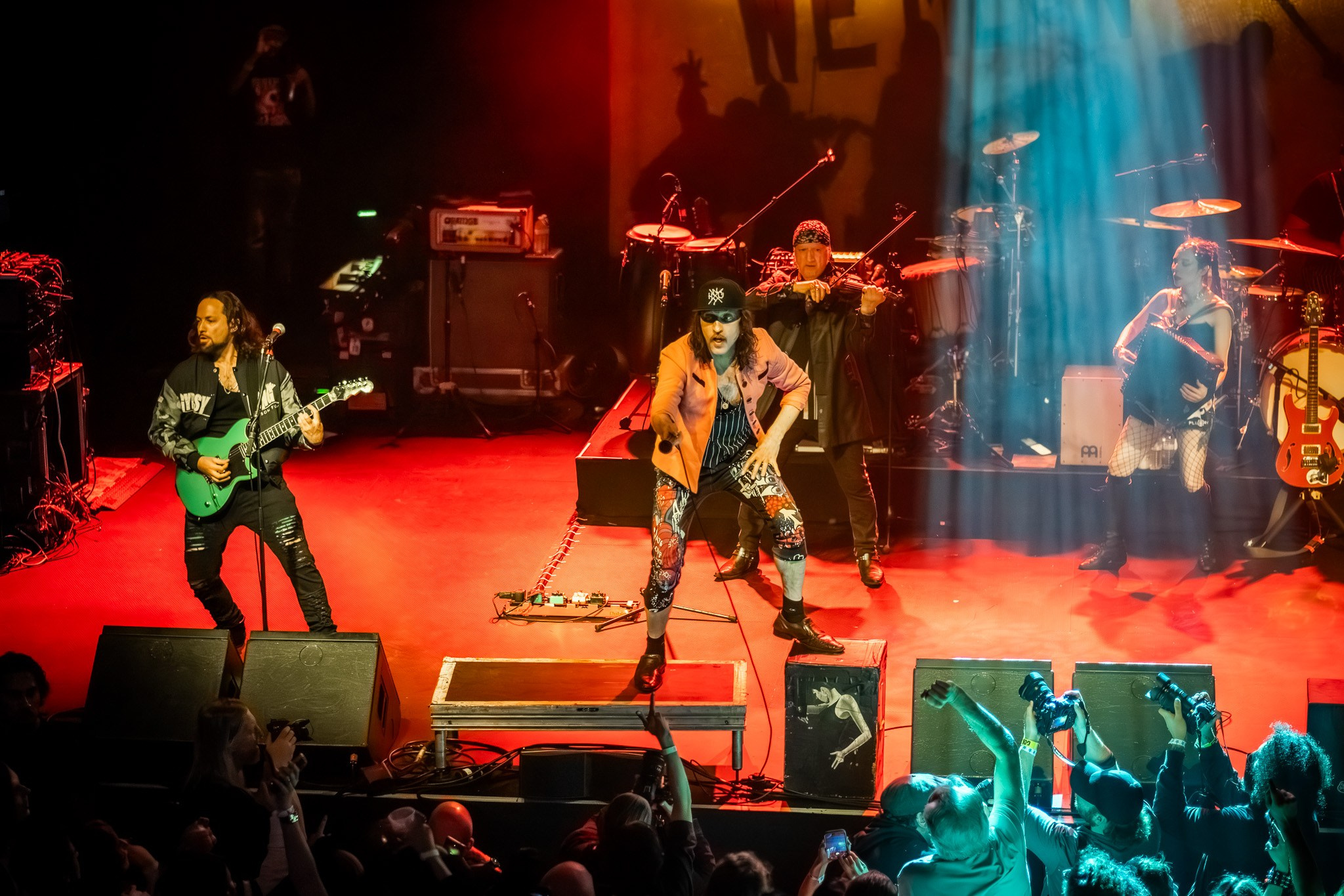 GOGOL BORDELLO / 2026. Reportage concert portrait photography in the San Francisco Bay Area