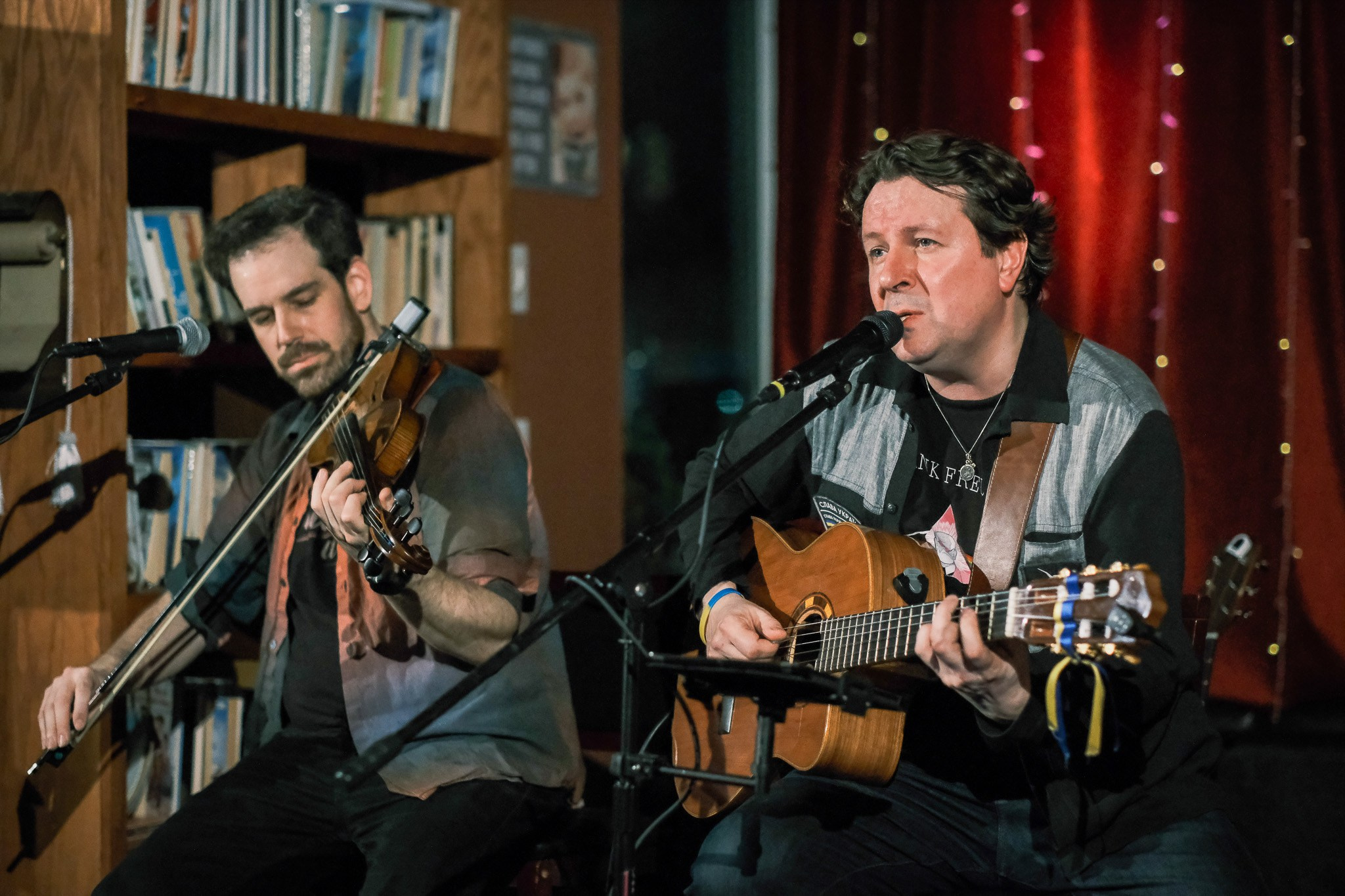 SLAVA TOLSTOY & ROB FLAX / 2026. Reportage concert portrait photography in the San Francisco Bay Area