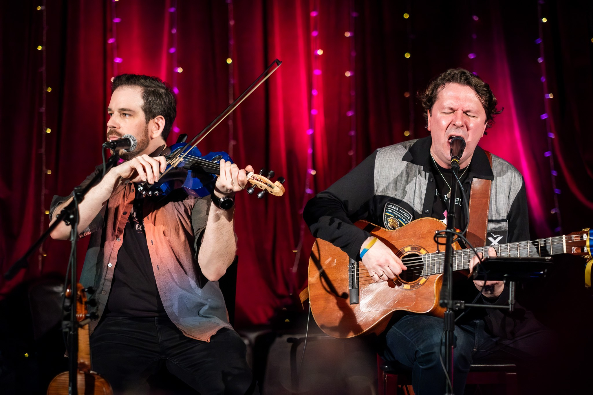 SLAVA TOLSTOY & ROB FLAX / 2026. Reportage concert portrait photography in the San Francisco Bay Area