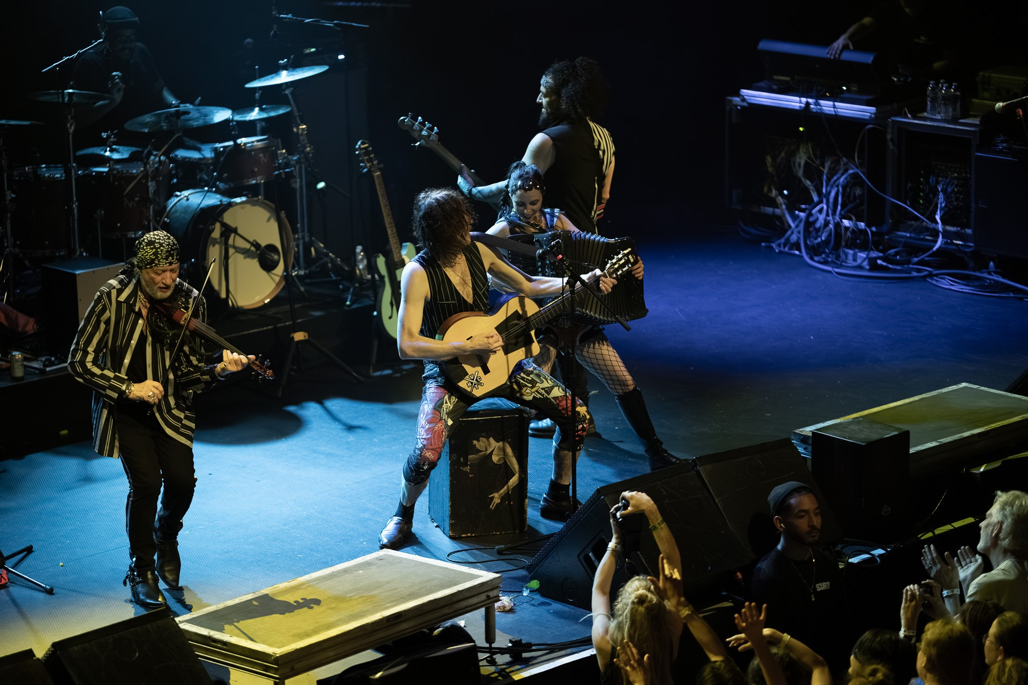 GOGOL BORDELLO / 2026. Reportage concert portrait photography in the San Francisco Bay Area