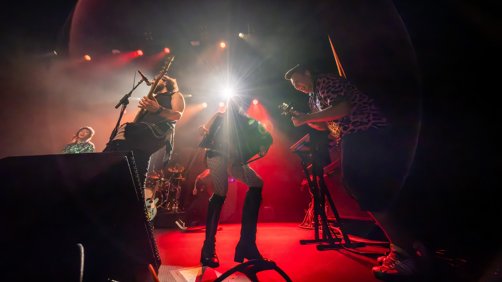 GOGOL BORDELLO / 2026. Reportage concert portrait photography in the San Francisco Bay Area