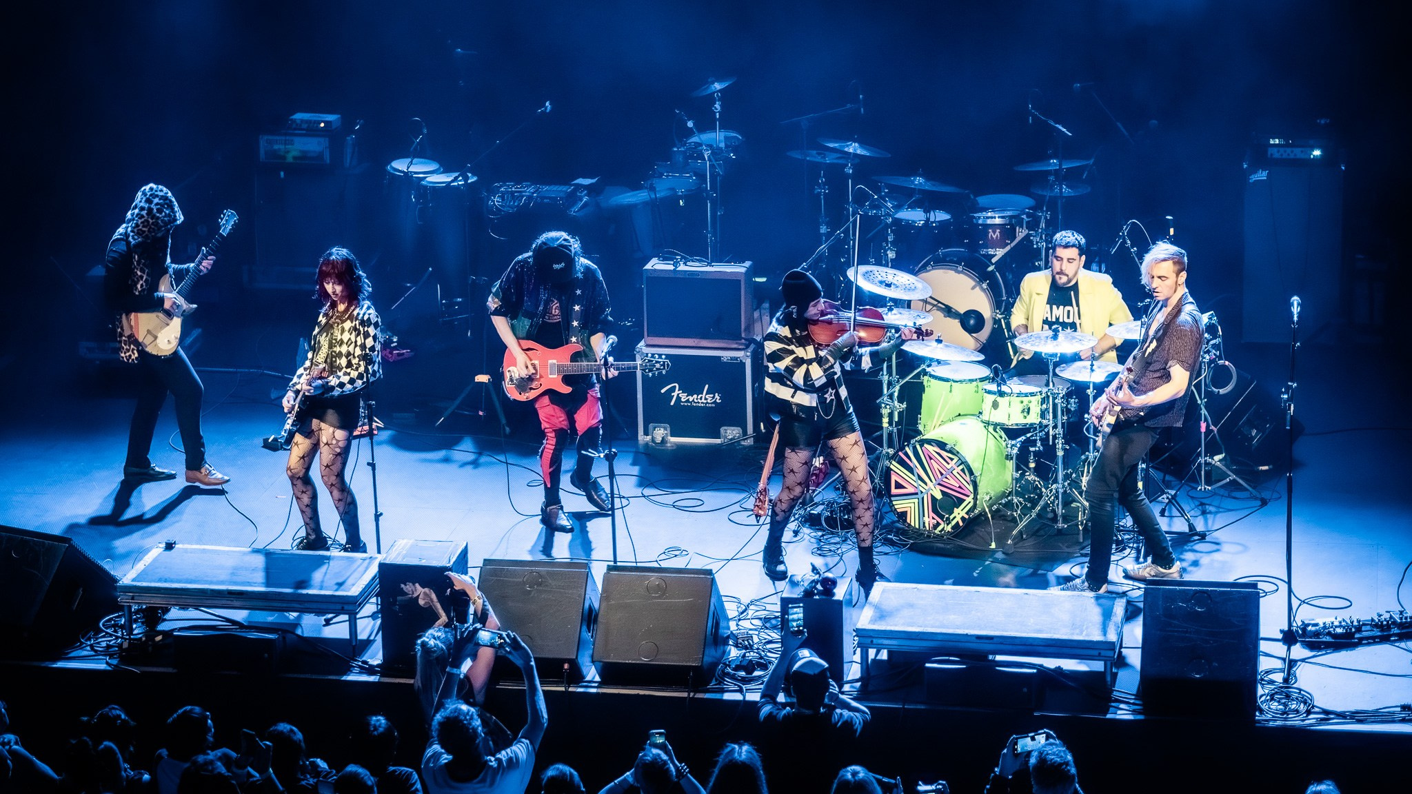 GOGOL BORDELLO / 2026. Reportage concert portrait photography in the San Francisco Bay Area