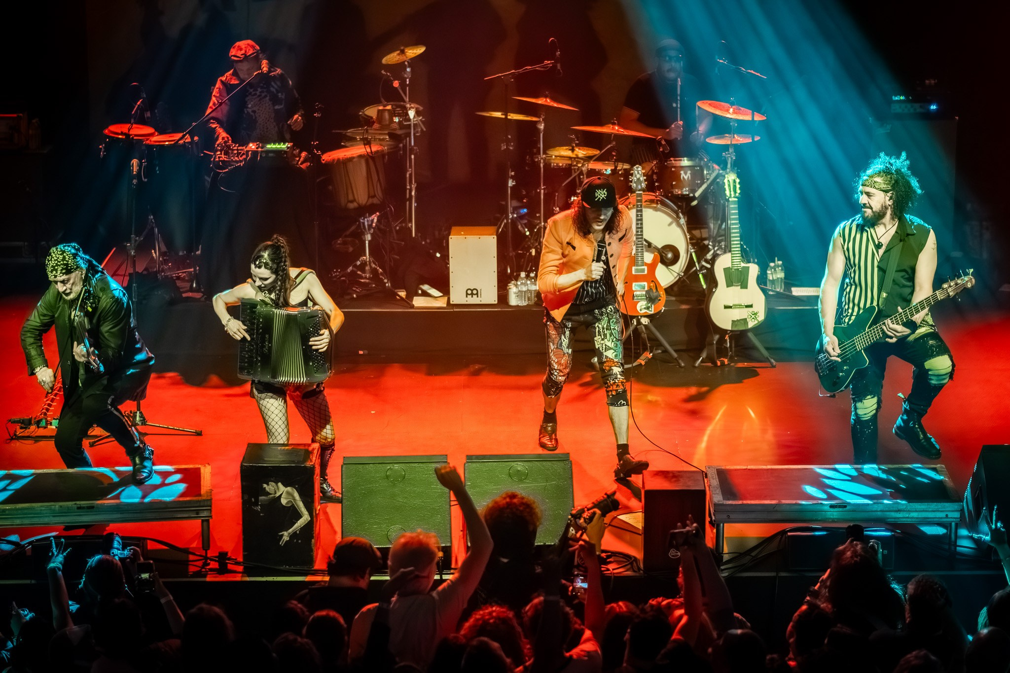 GOGOL BORDELLO / 2026. Reportage concert portrait photography in the San Francisco Bay Area