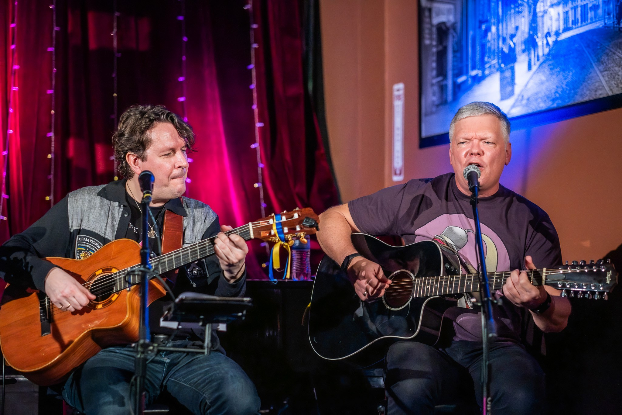 SLAVA TOLSTOY & ROB FLAX / 2026. Reportage concert portrait photography in the San Francisco Bay Area