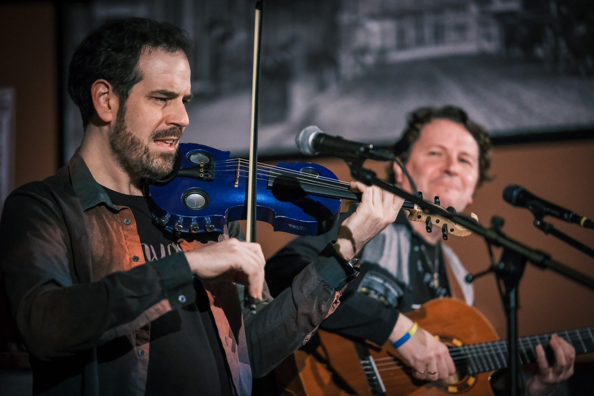 SLAVA TOLSTOY & ROB FLAX / 2026. Reportage concert portrait photography in the San Francisco Bay Area