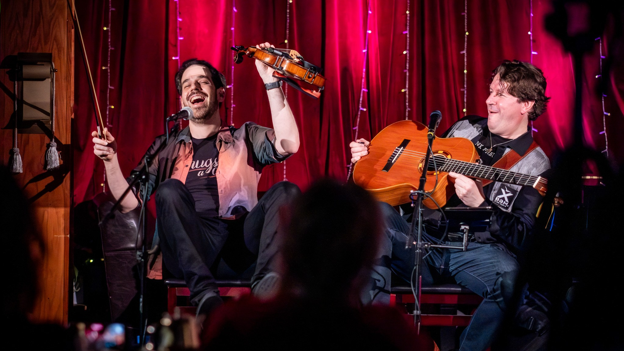 SLAVA TOLSTOY & ROB FLAX / 2026. Reportage concert portrait photography in the San Francisco Bay Area