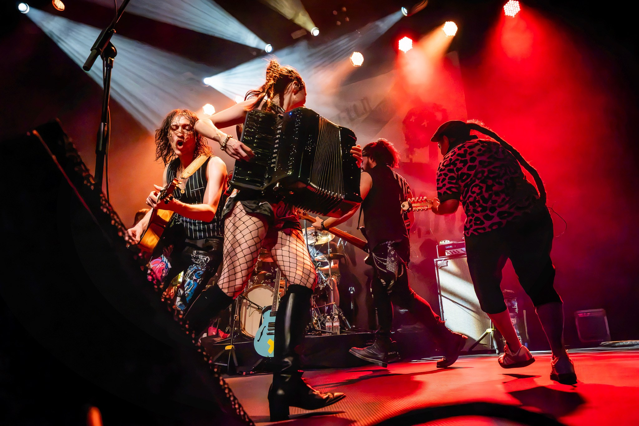 GOGOL BORDELLO / 2026. Reportage concert portrait photography in the San Francisco Bay Area