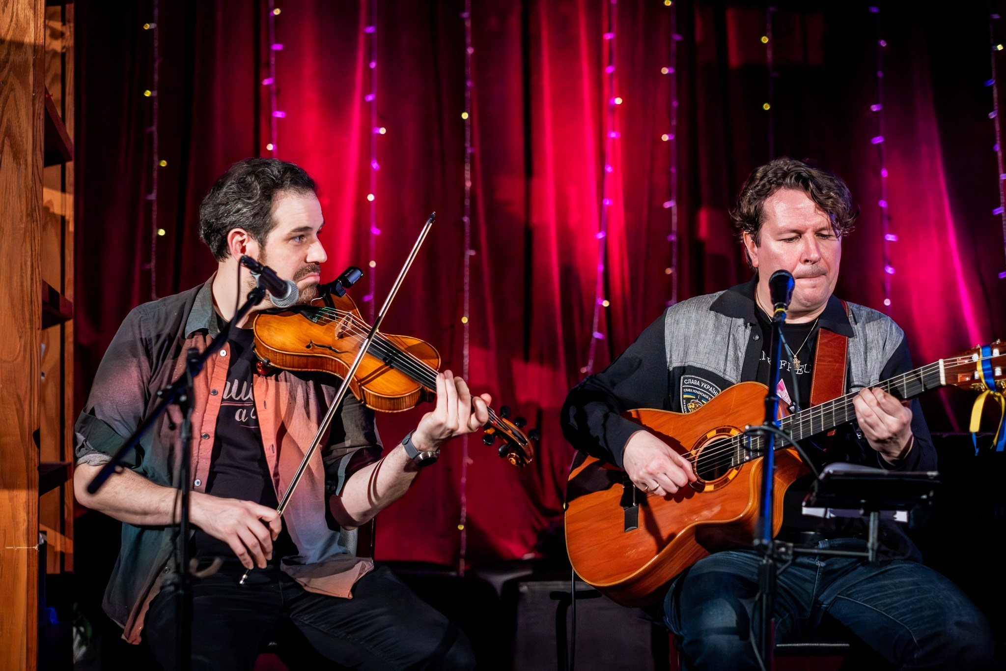 SLAVA TOLSTOY & ROB FLAX / 2026. Reportage concert portrait photography in the San Francisco Bay Area