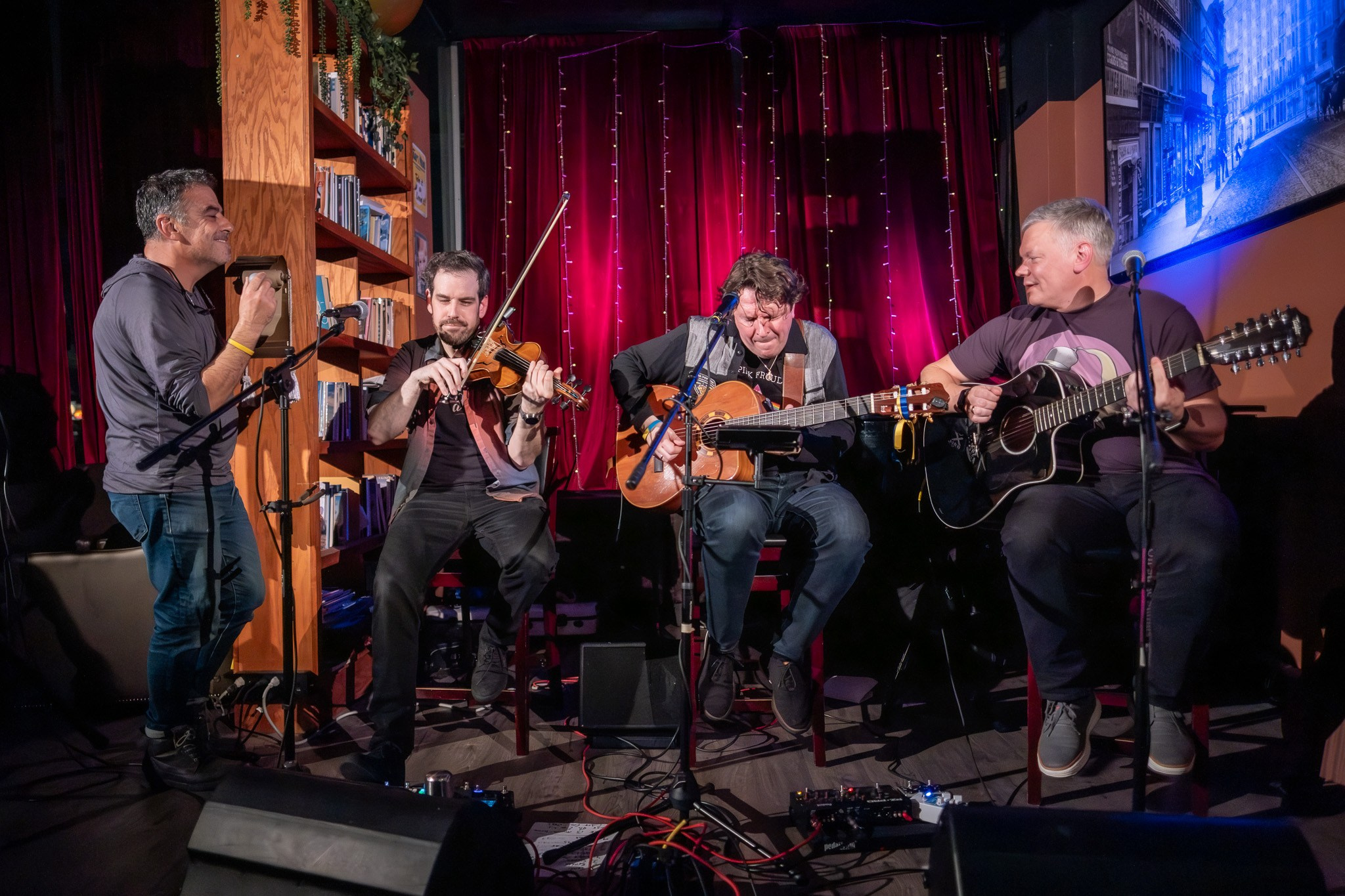SLAVA TOLSTOY & ROB FLAX / 2026. Reportage concert portrait photography in the San Francisco Bay Area