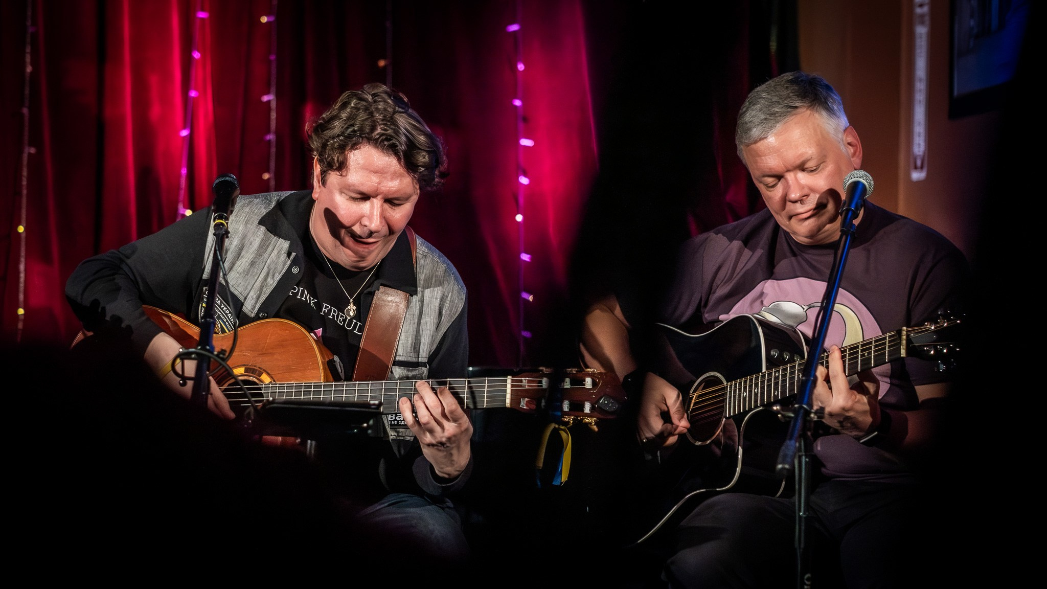 SLAVA TOLSTOY & ROB FLAX / 2026. Reportage concert portrait photography in the San Francisco Bay Area