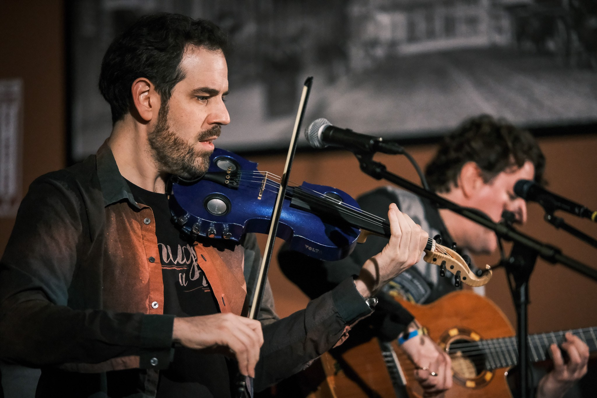 SLAVA TOLSTOY & ROB FLAX / 2026. Reportage concert portrait photography in the San Francisco Bay Area