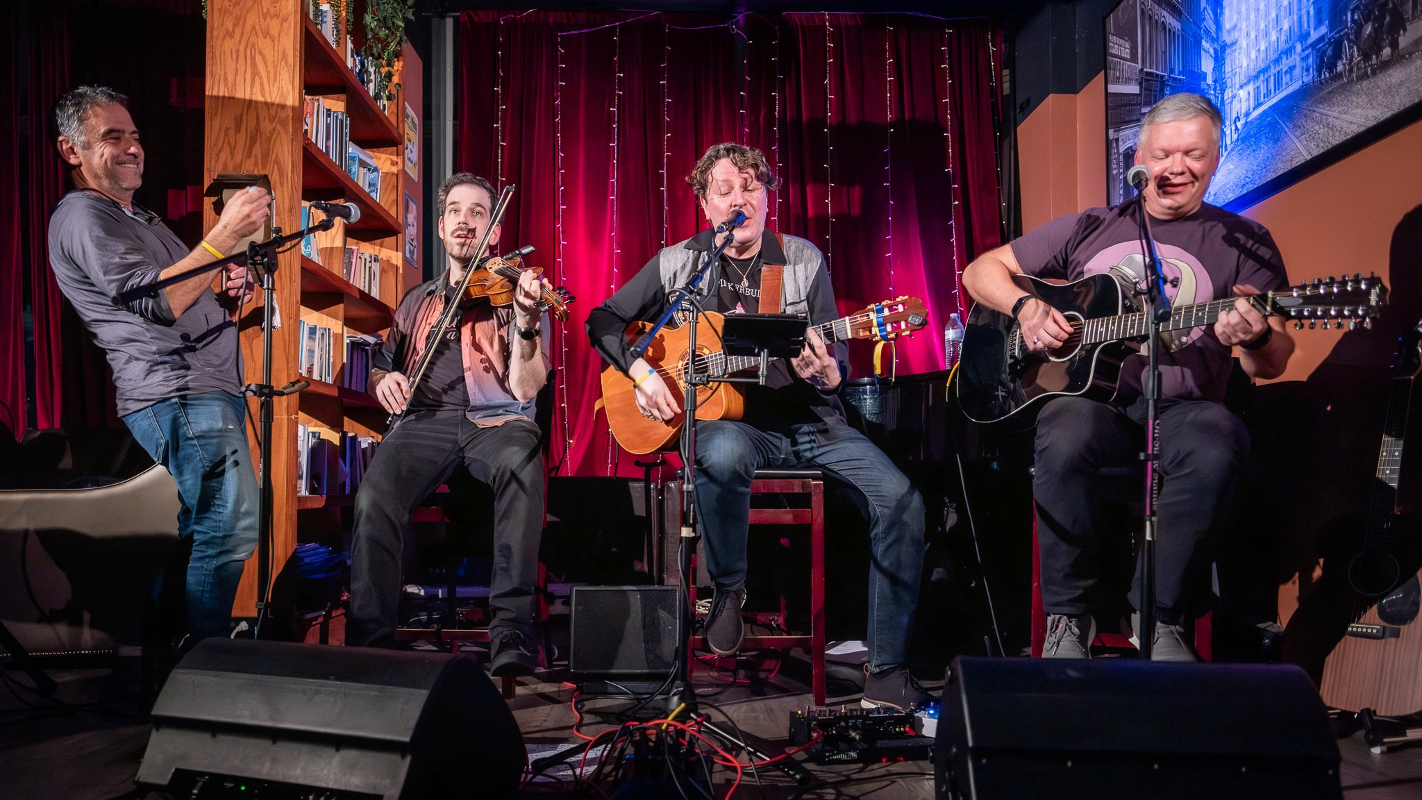 SLAVA TOLSTOY & ROB FLAX / 2026. Reportage concert portrait photography in the San Francisco Bay Area