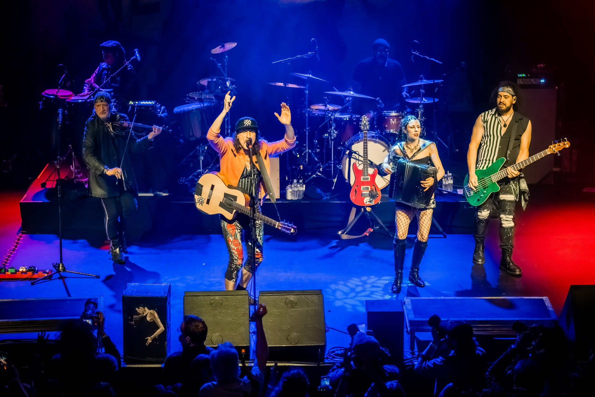 GOGOL BORDELLO / 2026. Reportage concert portrait photography in the San Francisco Bay Area