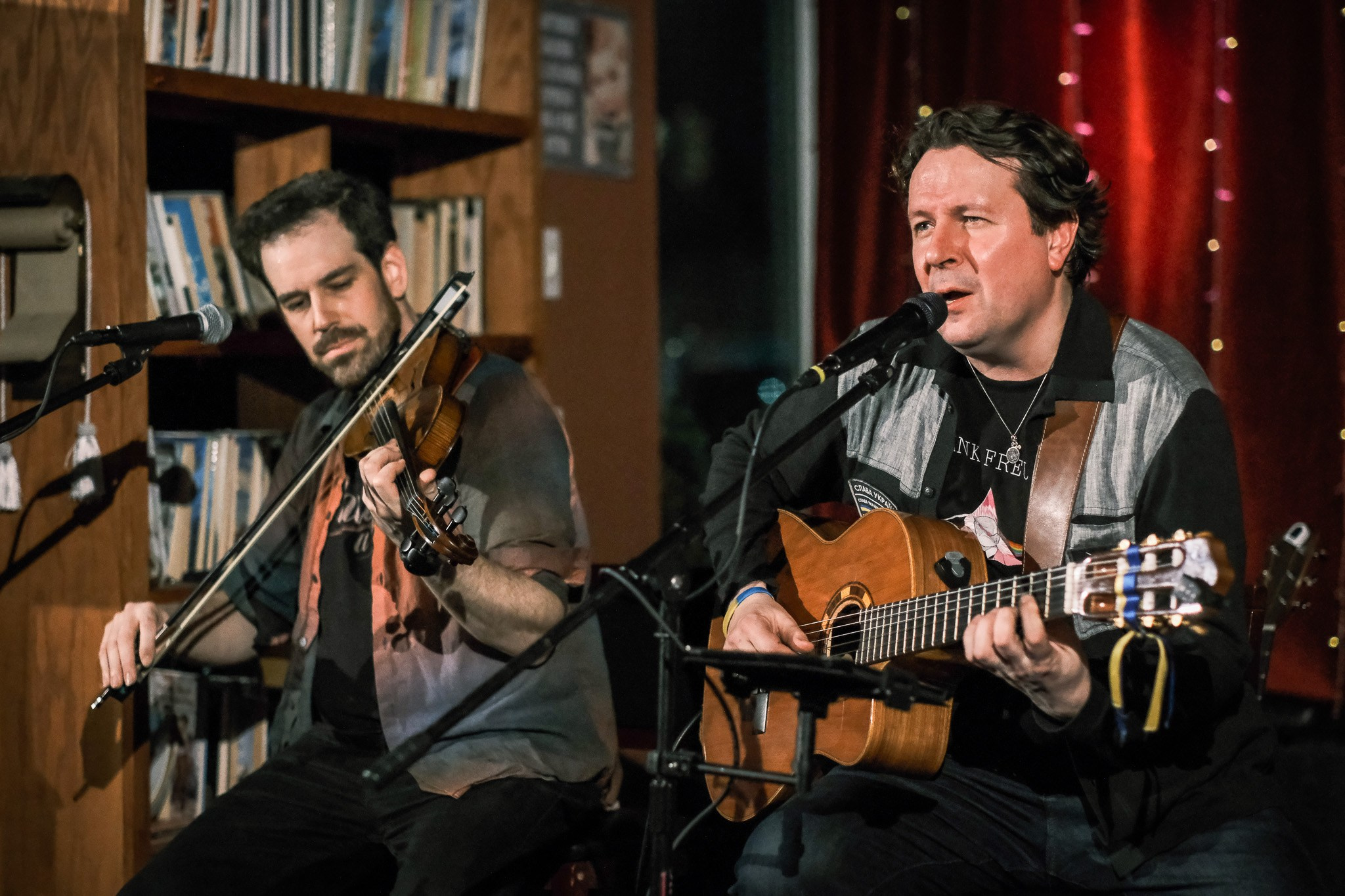 SLAVA TOLSTOY & ROB FLAX / 2026. Reportage concert portrait photography in the San Francisco Bay Area