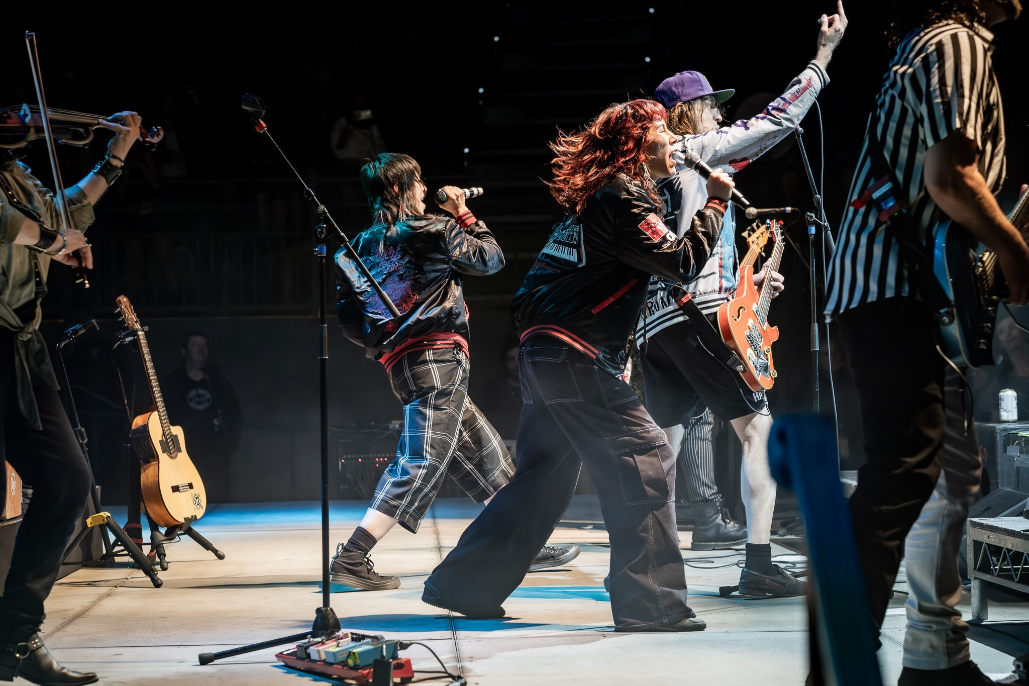 GOGOL BORDELLO / SARATOGA / CA. Reportage concert portrait photography in the San Francisco Bay Area