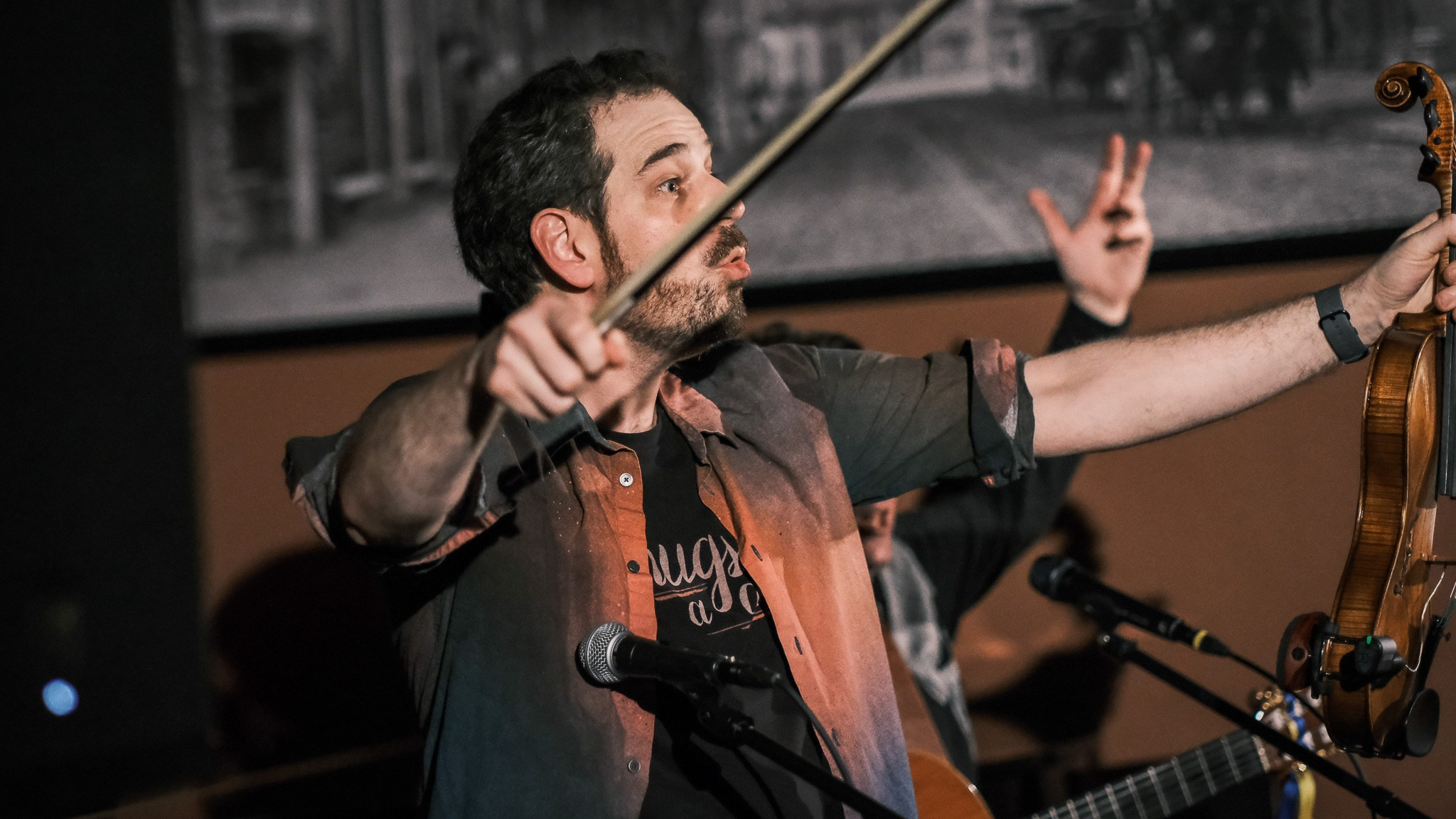 SLAVA TOLSTOY & ROB FLAX / 2026. Reportage concert portrait photography in the San Francisco Bay Area