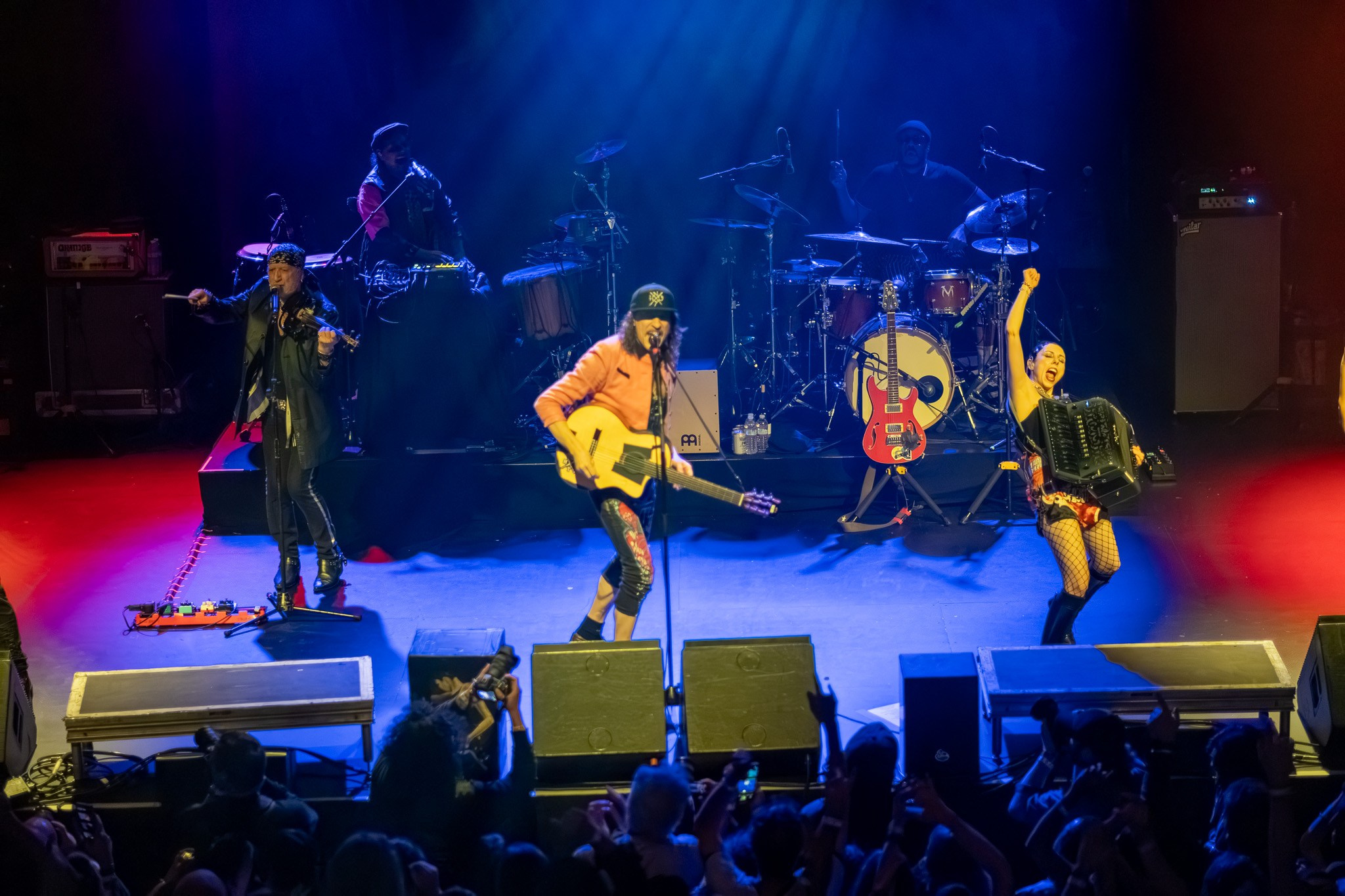 GOGOL BORDELLO / 2026. Reportage concert portrait photography in the San Francisco Bay Area