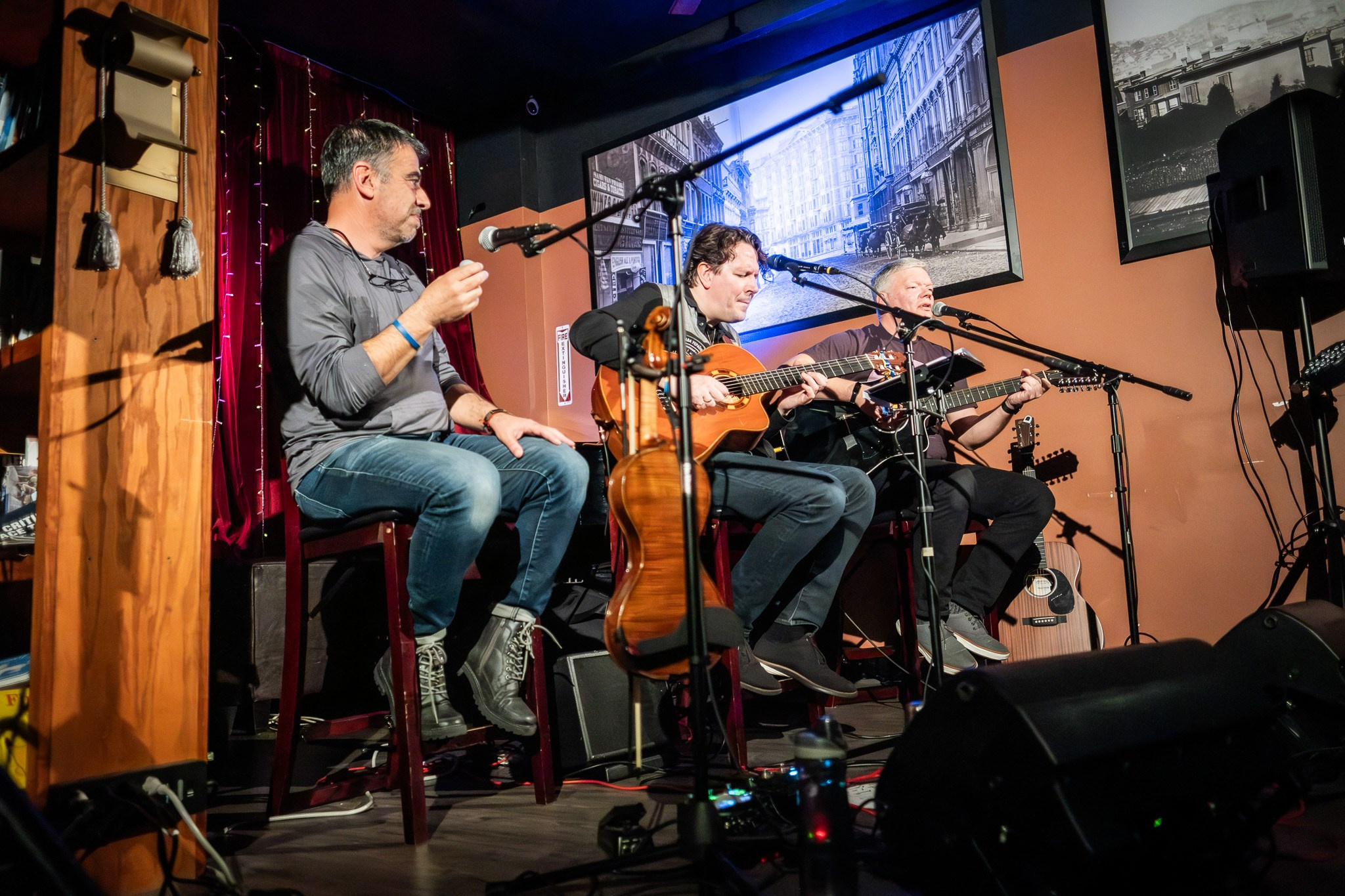SLAVA TOLSTOY & ROB FLAX / 2026. Reportage concert portrait photography in the San Francisco Bay Area