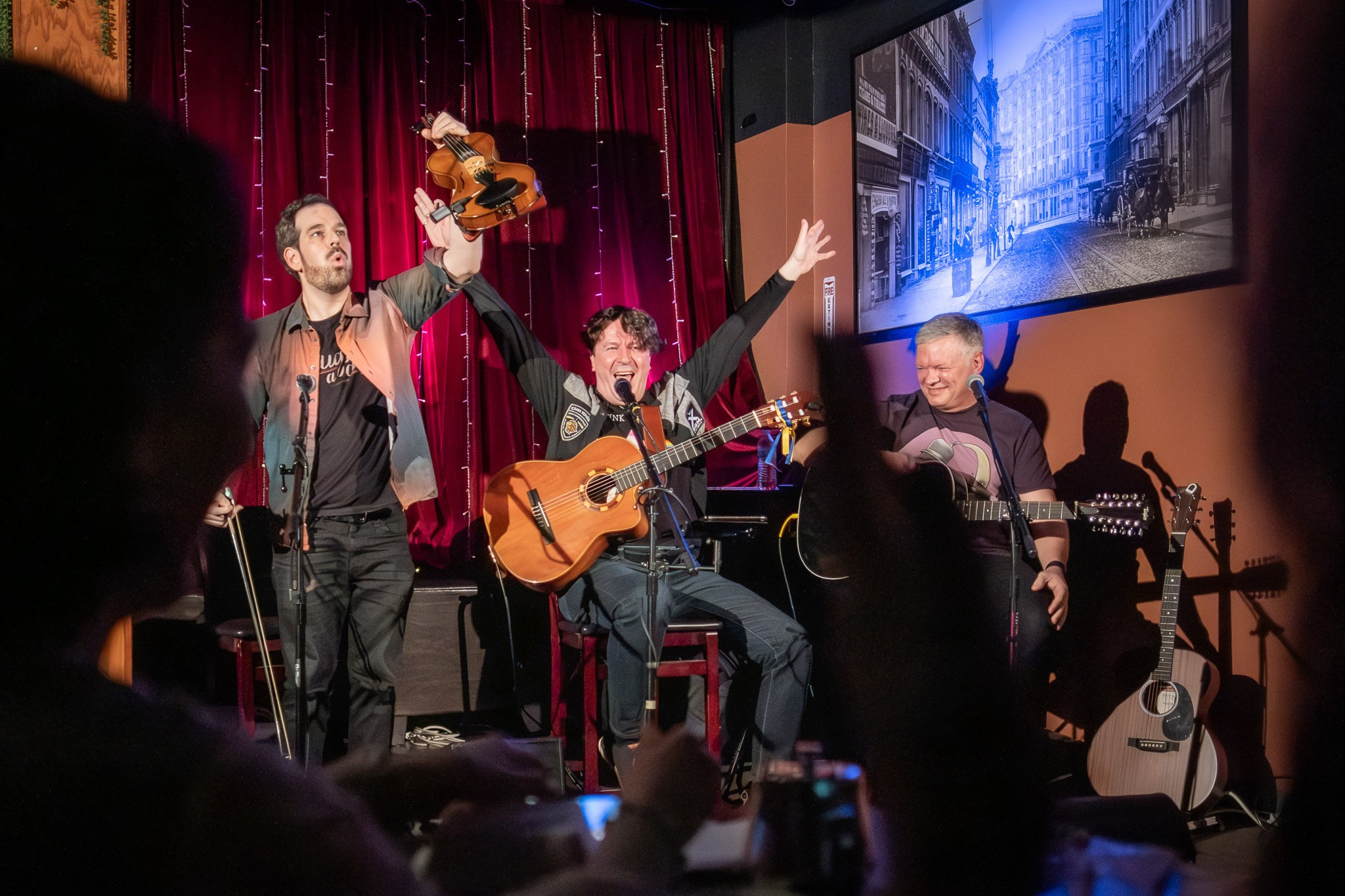 SLAVA TOLSTOY & ROB FLAX / 2026. Reportage concert portrait photography in the San Francisco Bay Area