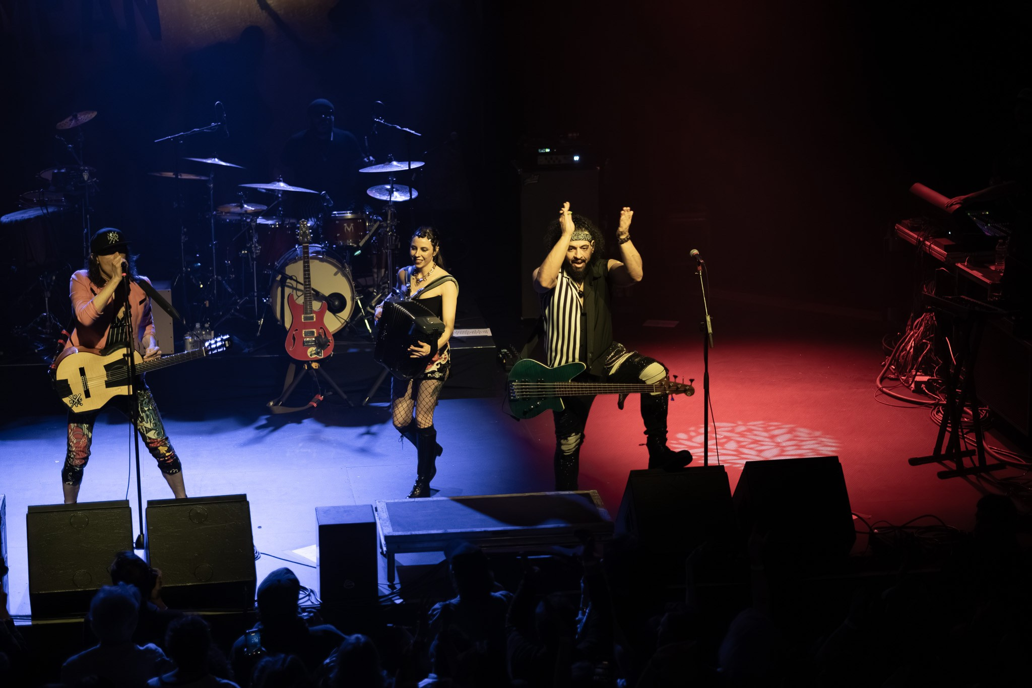 GOGOL BORDELLO / 2026. Reportage concert portrait photography in the San Francisco Bay Area