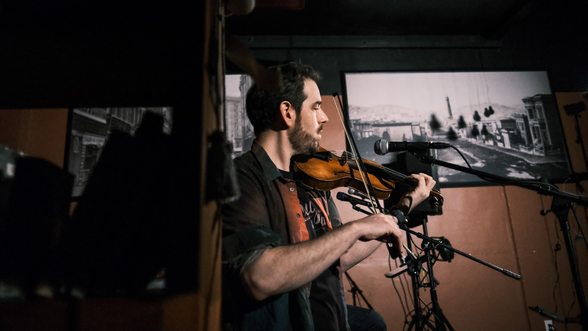 SLAVA TOLSTOY & ROB FLAX / 2026. Reportage concert portrait photography in the San Francisco Bay Area