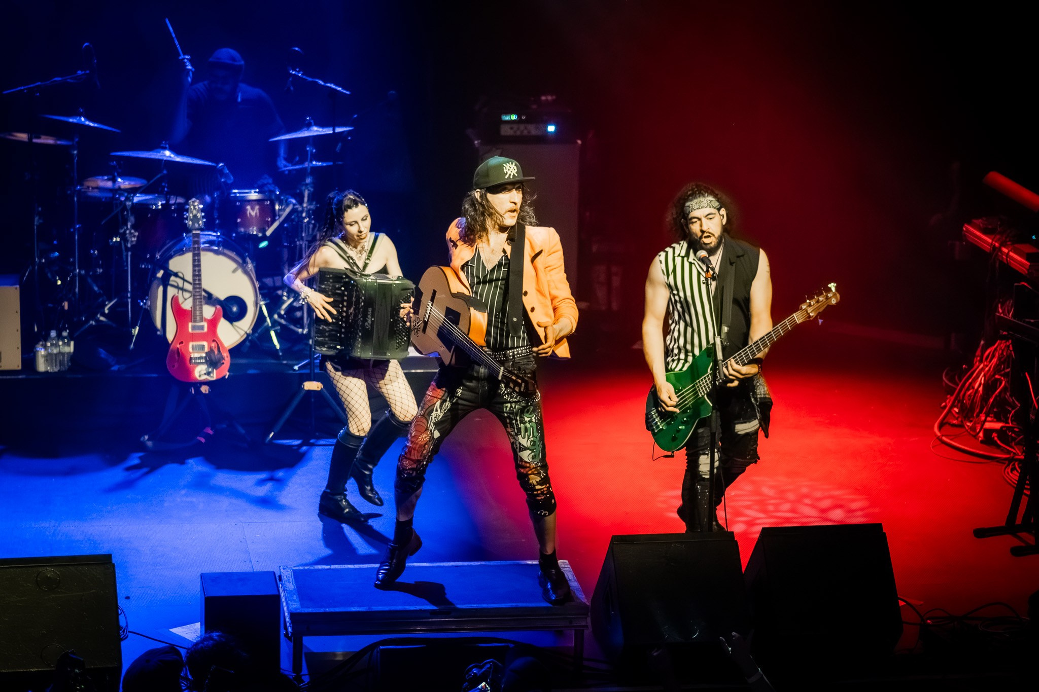 GOGOL BORDELLO / 2026. Reportage concert portrait photography in the San Francisco Bay Area