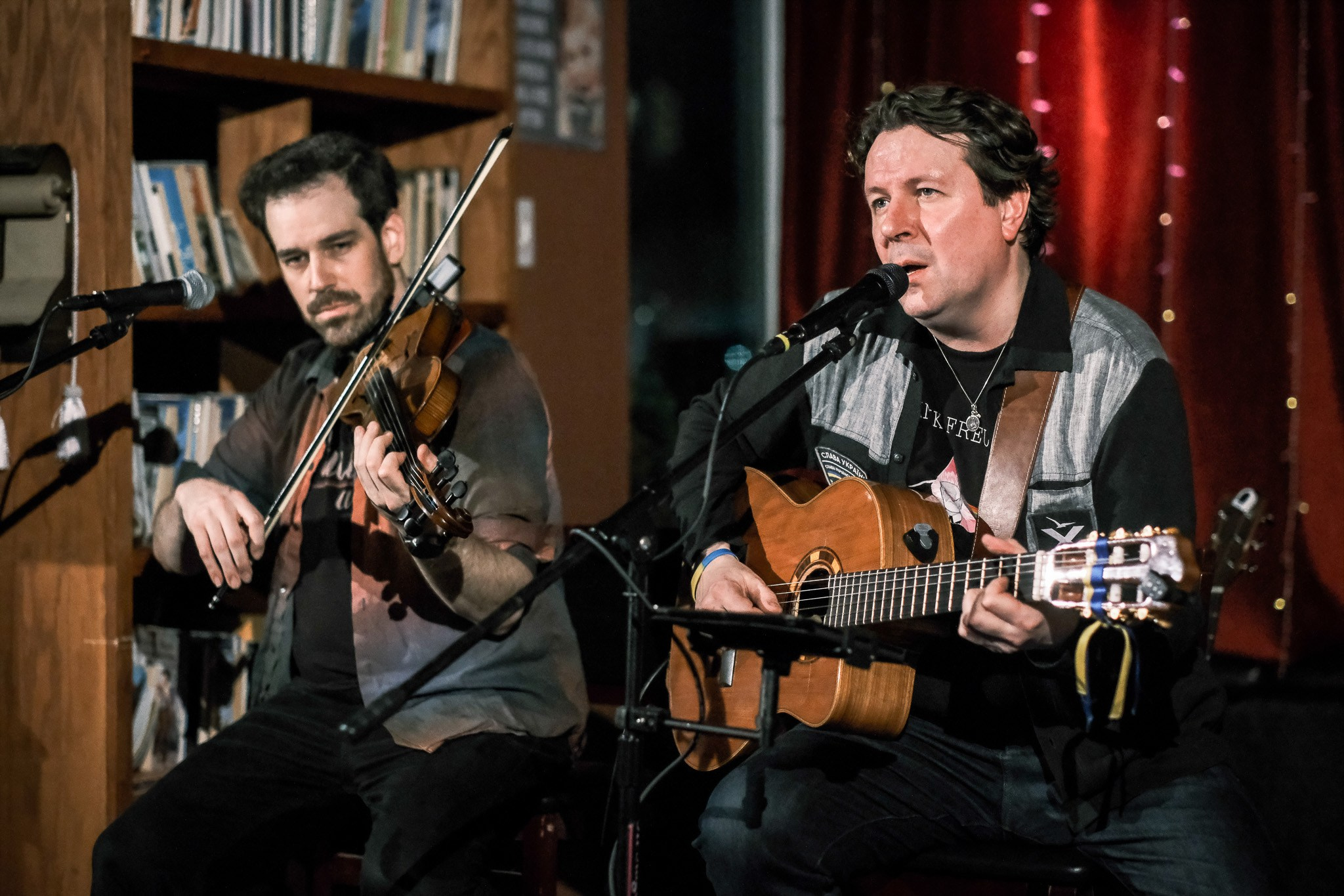SLAVA TOLSTOY & ROB FLAX / 2026. Reportage concert portrait photography in the San Francisco Bay Area