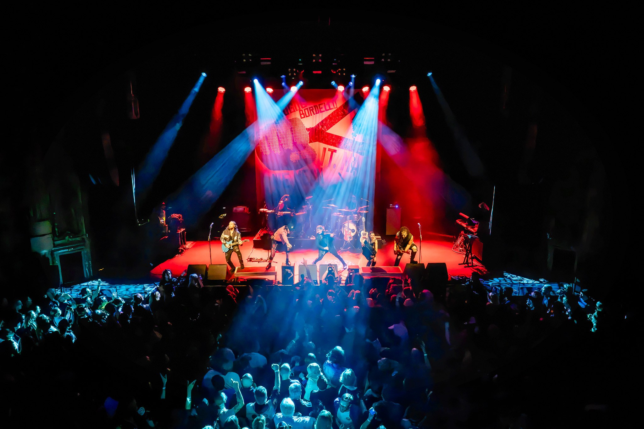 GOGOL BORDELLO / 2026. Reportage concert portrait photography in the San Francisco Bay Area