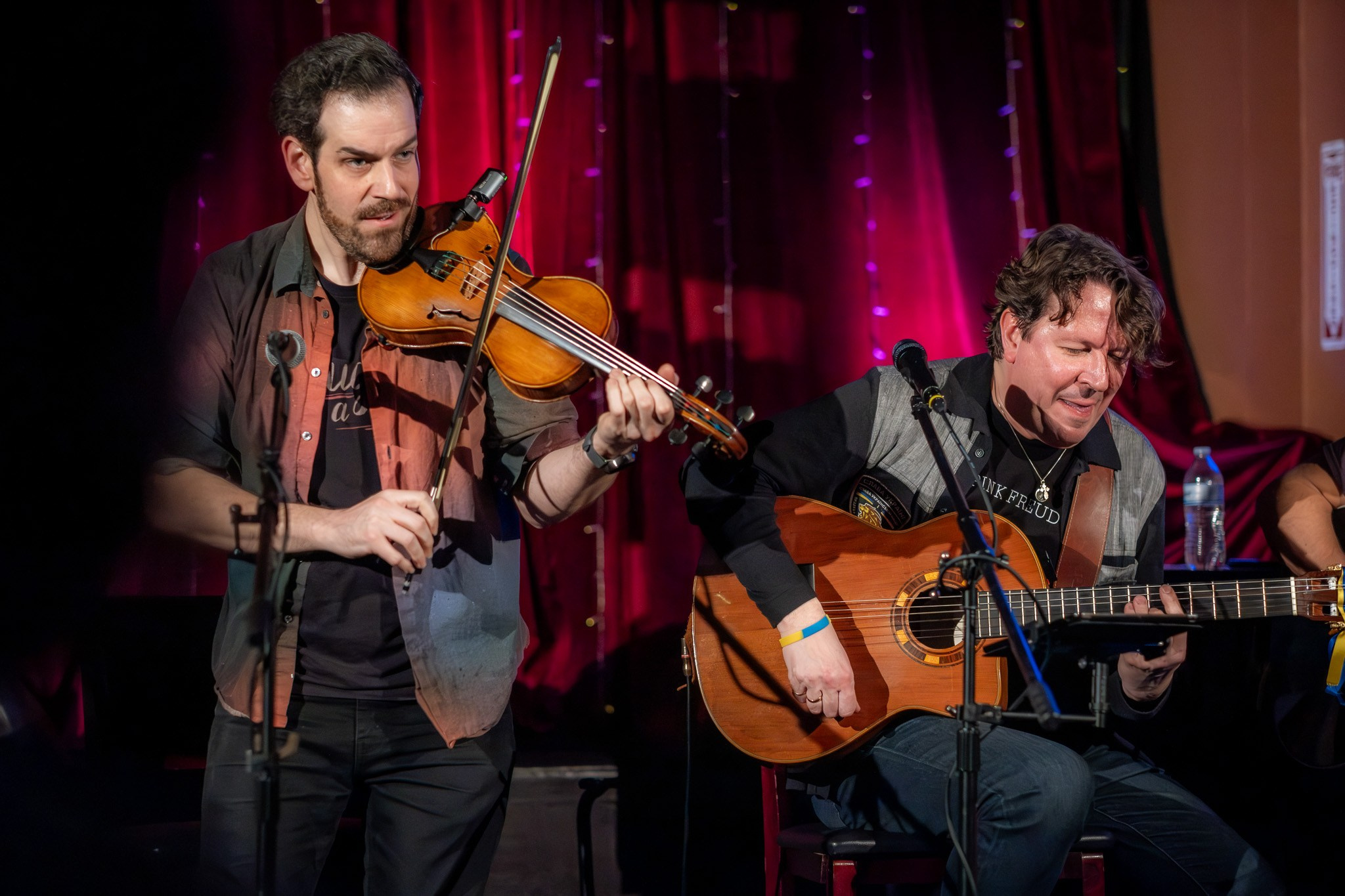 SLAVA TOLSTOY & ROB FLAX / 2026. Reportage concert portrait photography in the San Francisco Bay Area