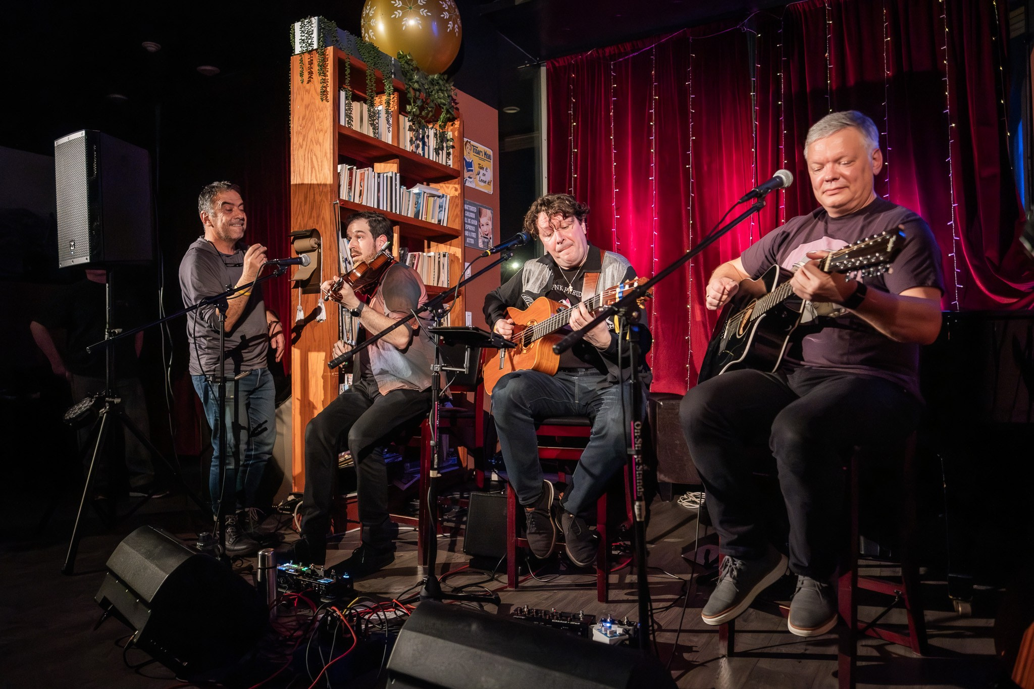 SLAVA TOLSTOY & ROB FLAX / 2026. Reportage concert portrait photography in the San Francisco Bay Area
