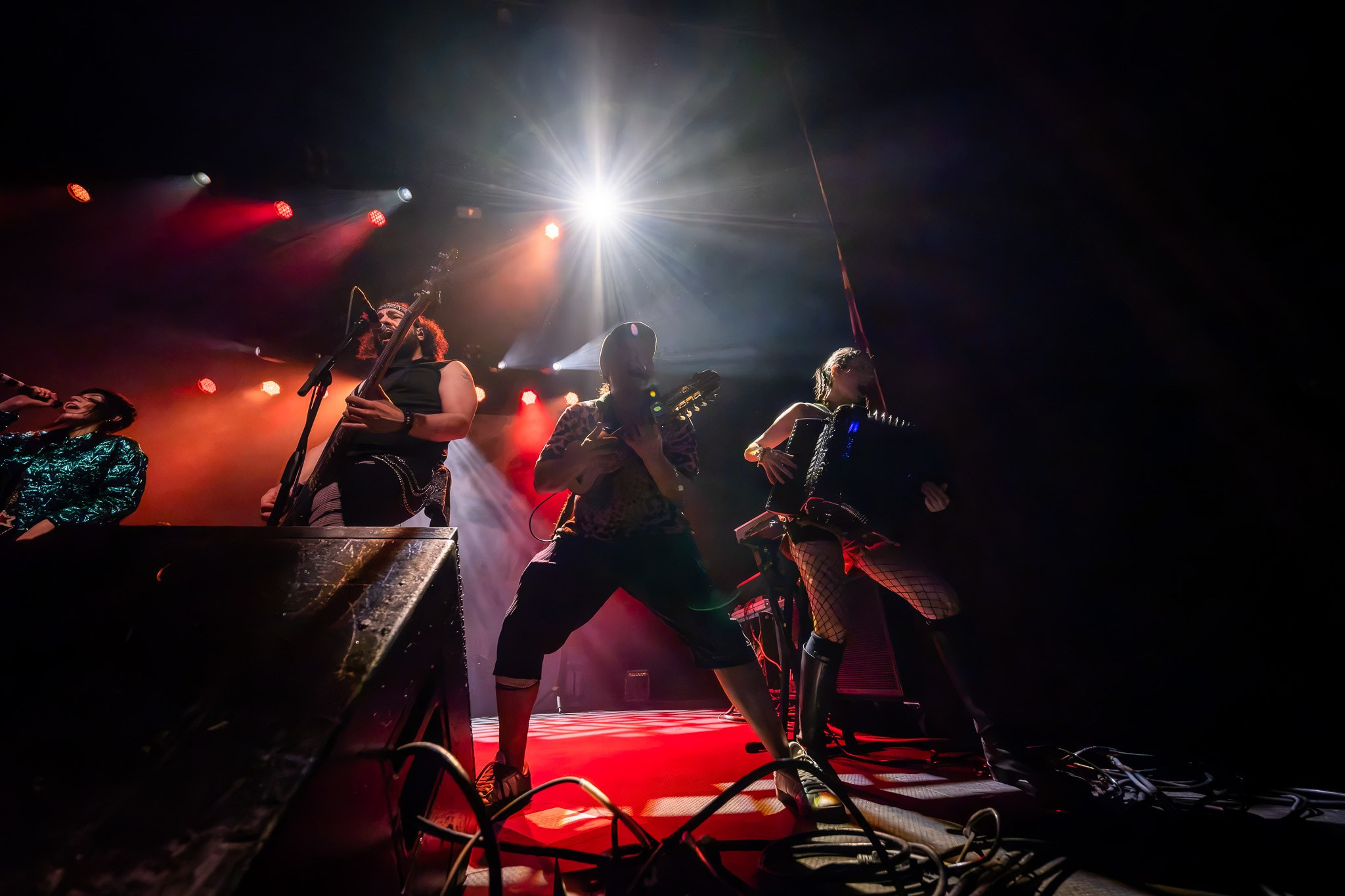 GOGOL BORDELLO / 2026. Reportage concert portrait photography in the San Francisco Bay Area