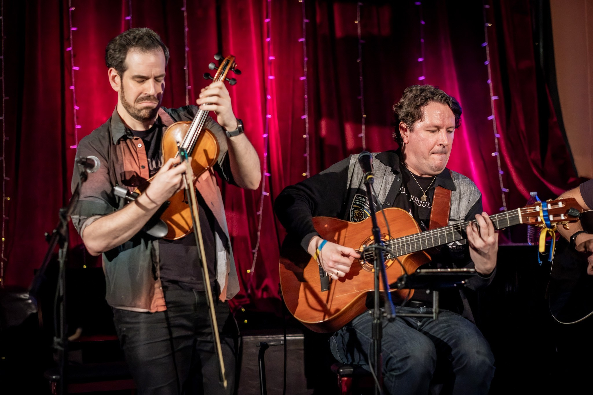 SLAVA TOLSTOY & ROB FLAX / 2026. Reportage concert portrait photography in the San Francisco Bay Area