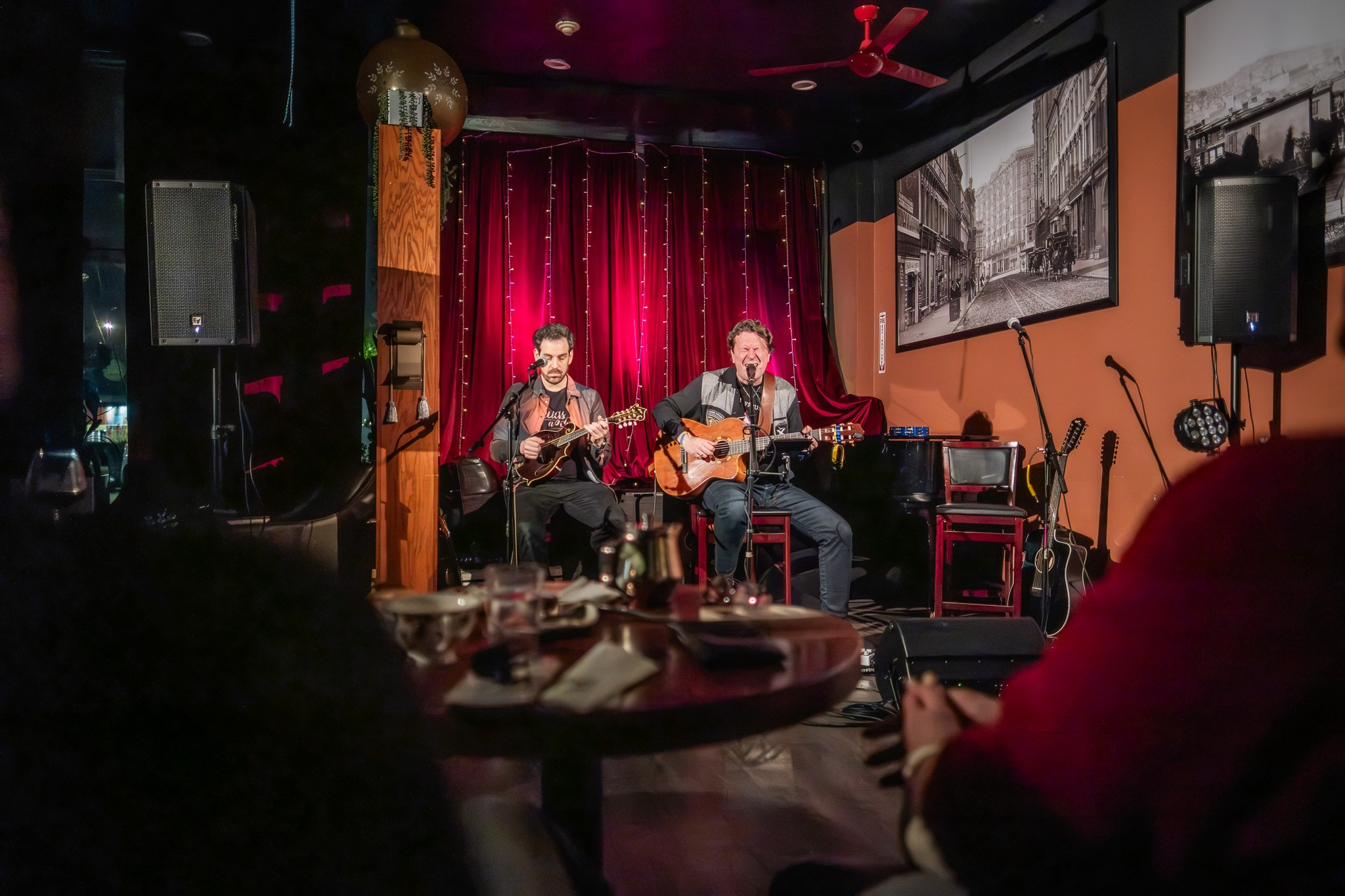 SLAVA TOLSTOY & ROB FLAX / 2026. Reportage concert portrait photography in the San Francisco Bay Area