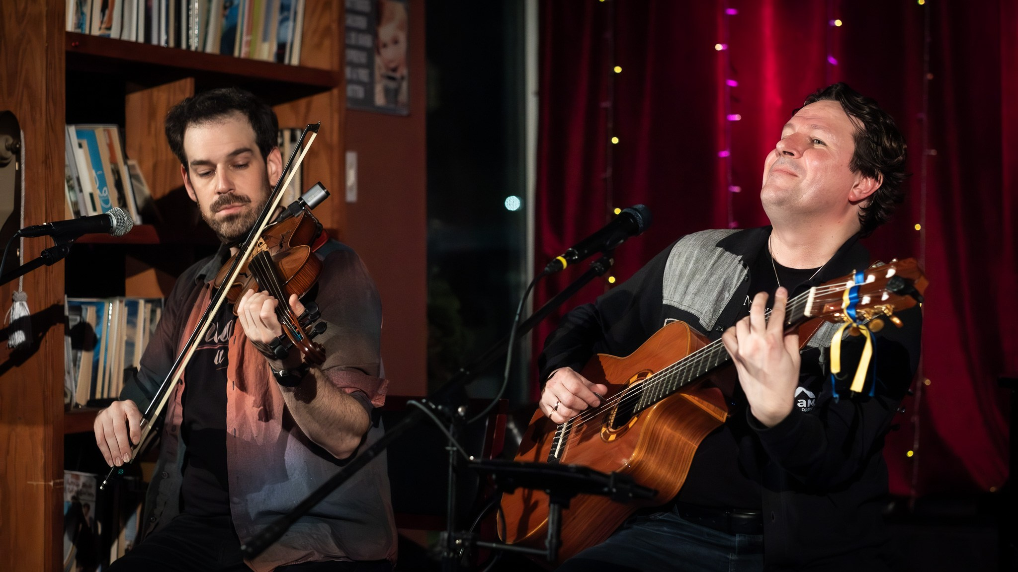 SLAVA TOLSTOY & ROB FLAX / 2026. Reportage concert portrait photography in the San Francisco Bay Area