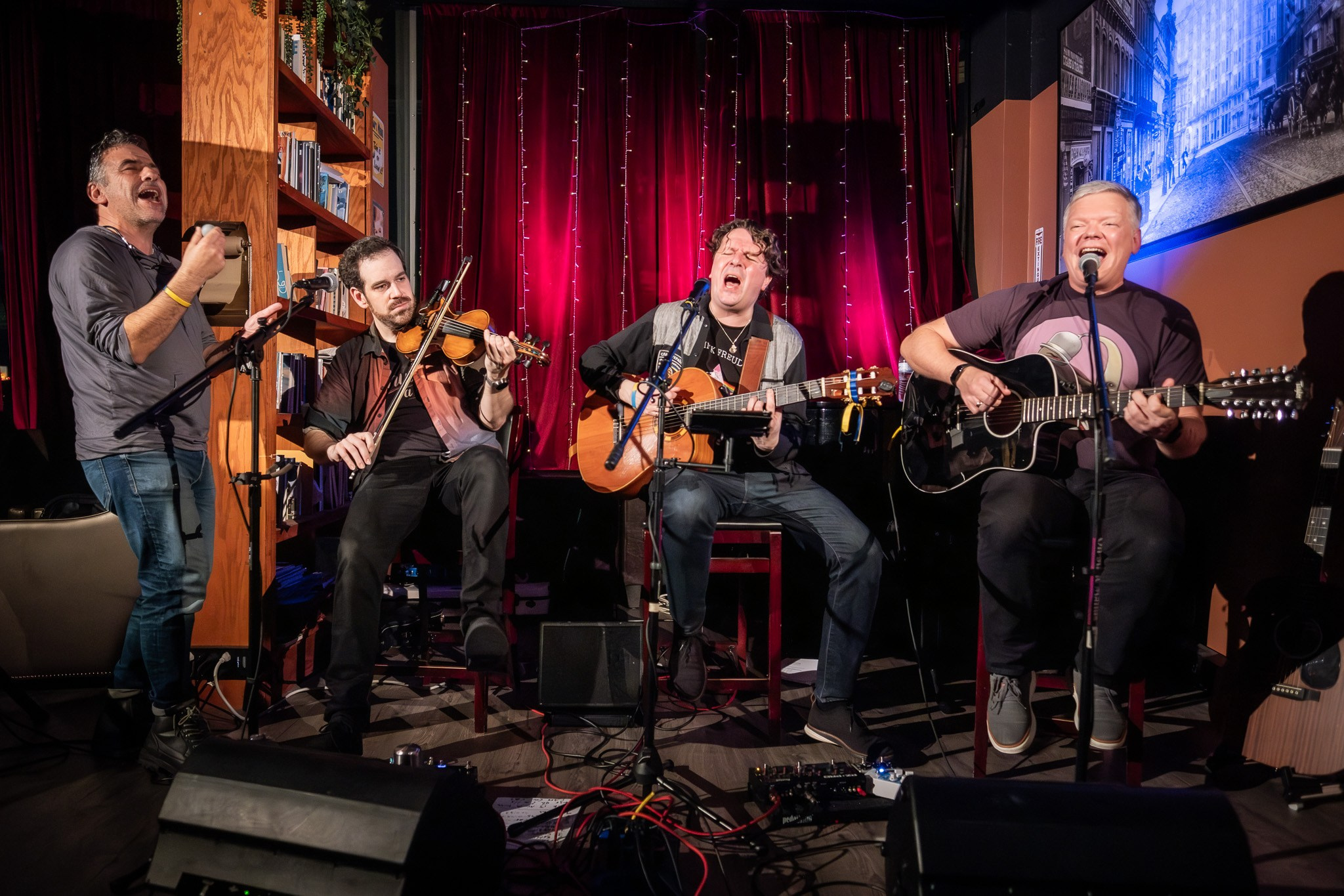 SLAVA TOLSTOY & ROB FLAX / 2026. Reportage concert portrait photography in the San Francisco Bay Area