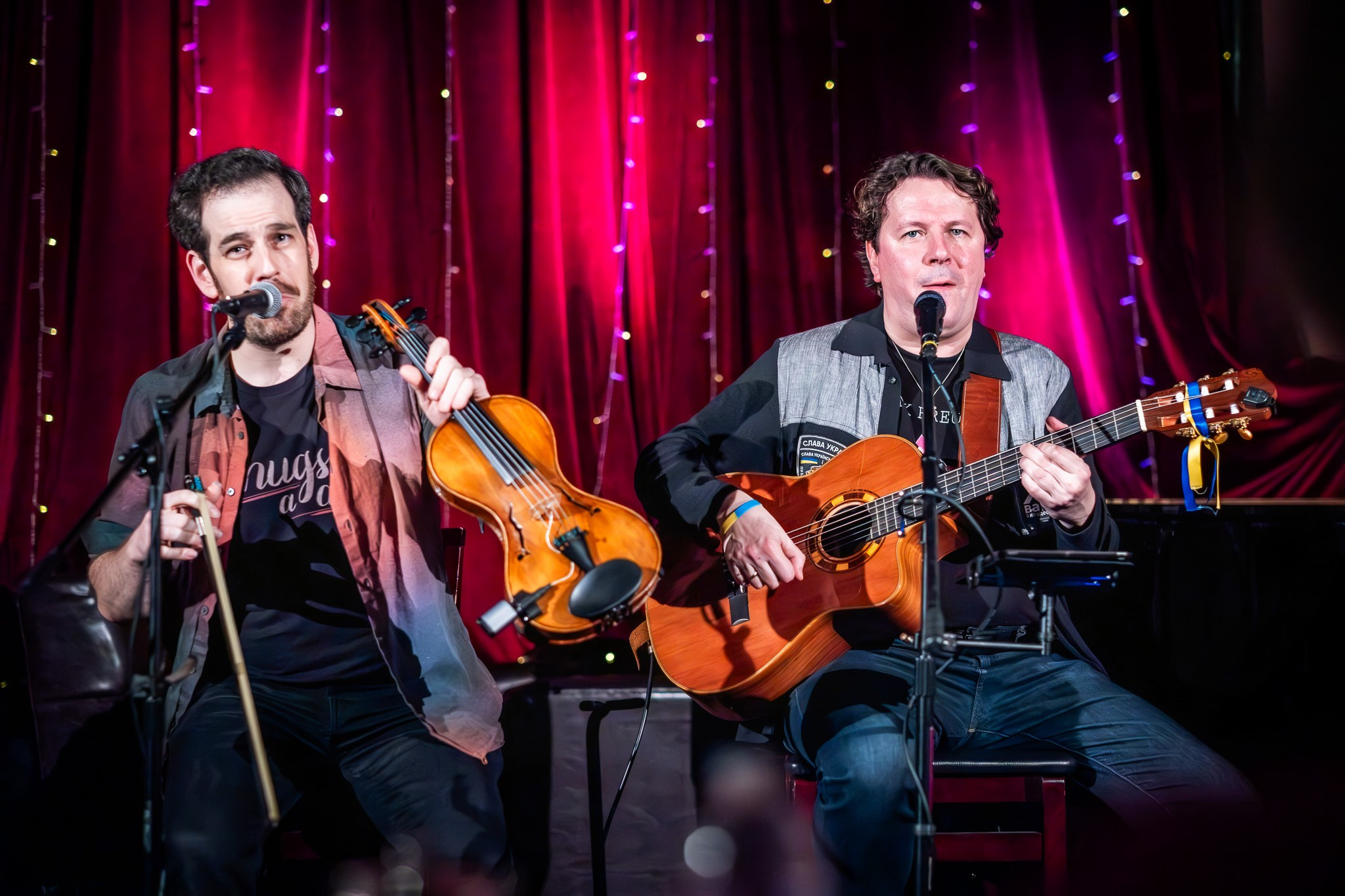 SLAVA TOLSTOY & ROB FLAX / 2026. Reportage concert portrait photography in the San Francisco Bay Area