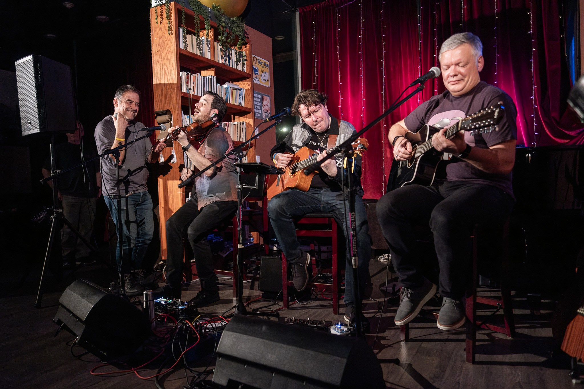 SLAVA TOLSTOY & ROB FLAX / 2026. Reportage concert portrait photography in the San Francisco Bay Area